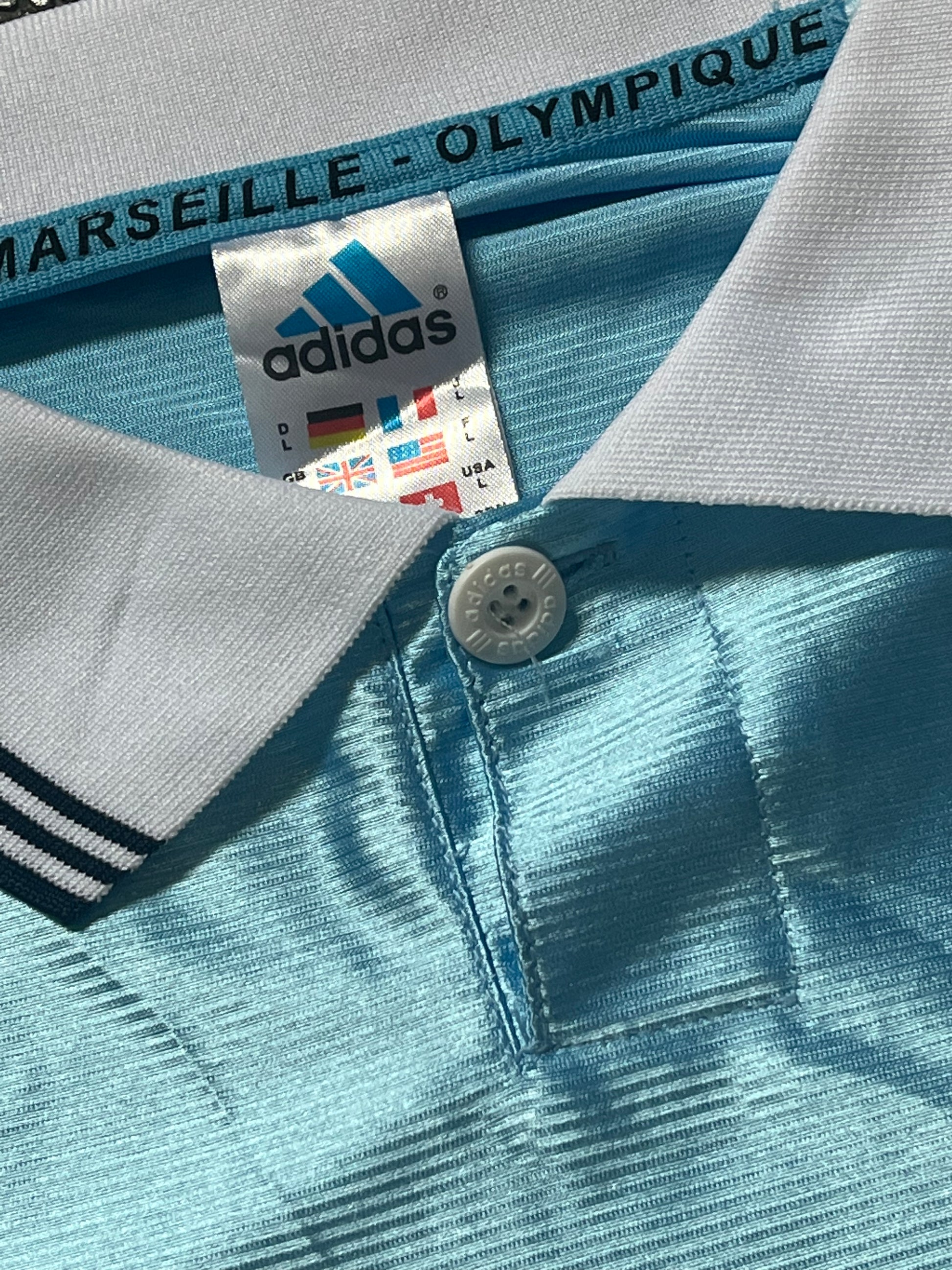 vintage Adidas Olympique Marseille 1998-1999 away jersey {L-XL}