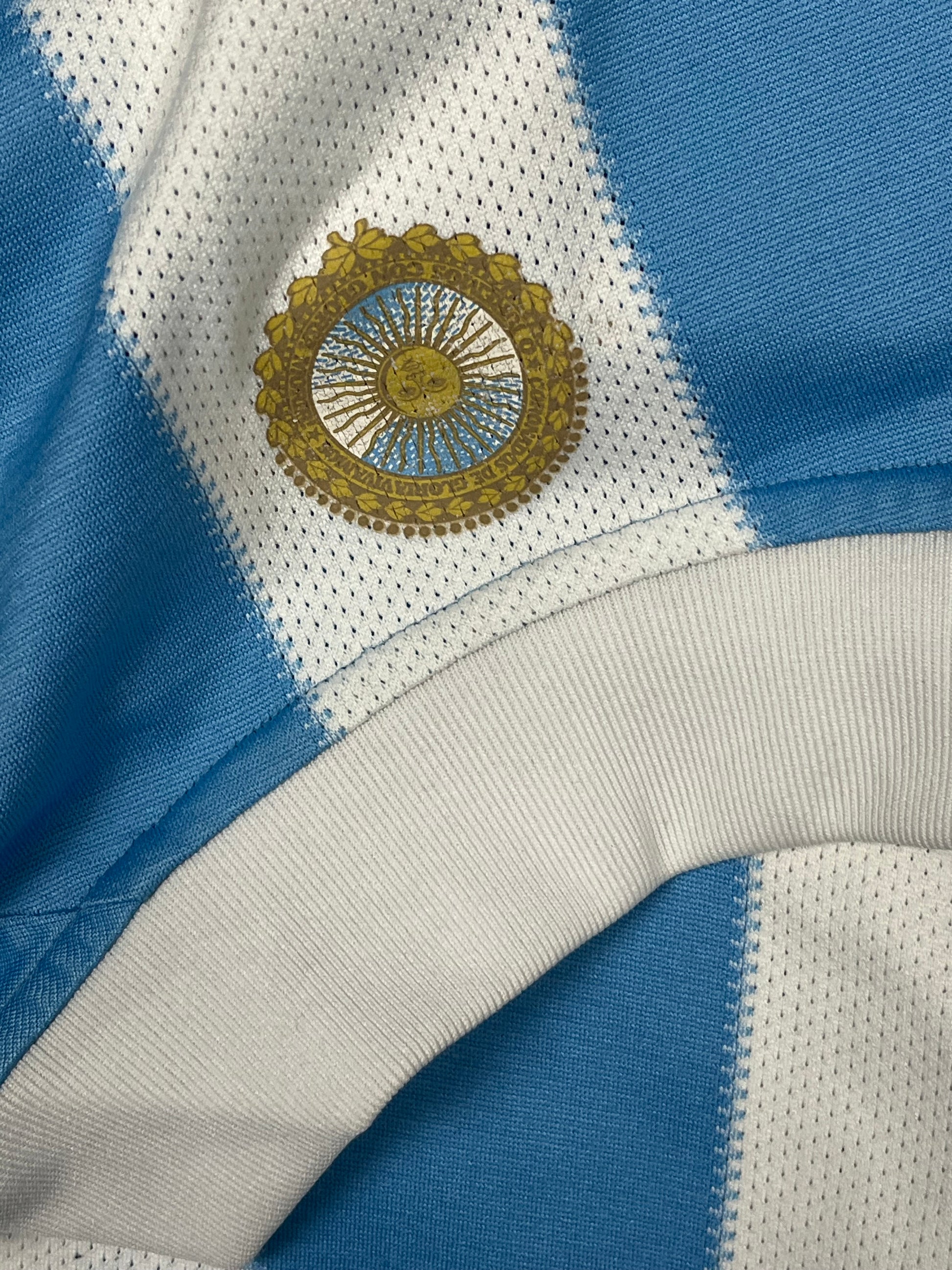 vintage Adidas Argentina 2010 home jersey {M}