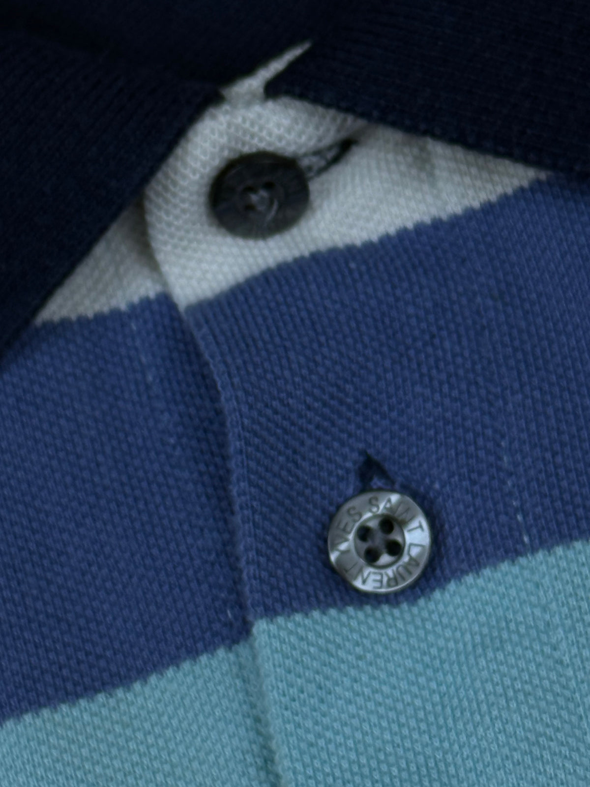 vintage YSL Yves Saint Laurent spellout polo