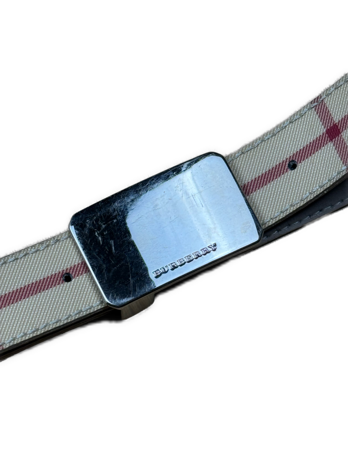 vintage Burberry belt