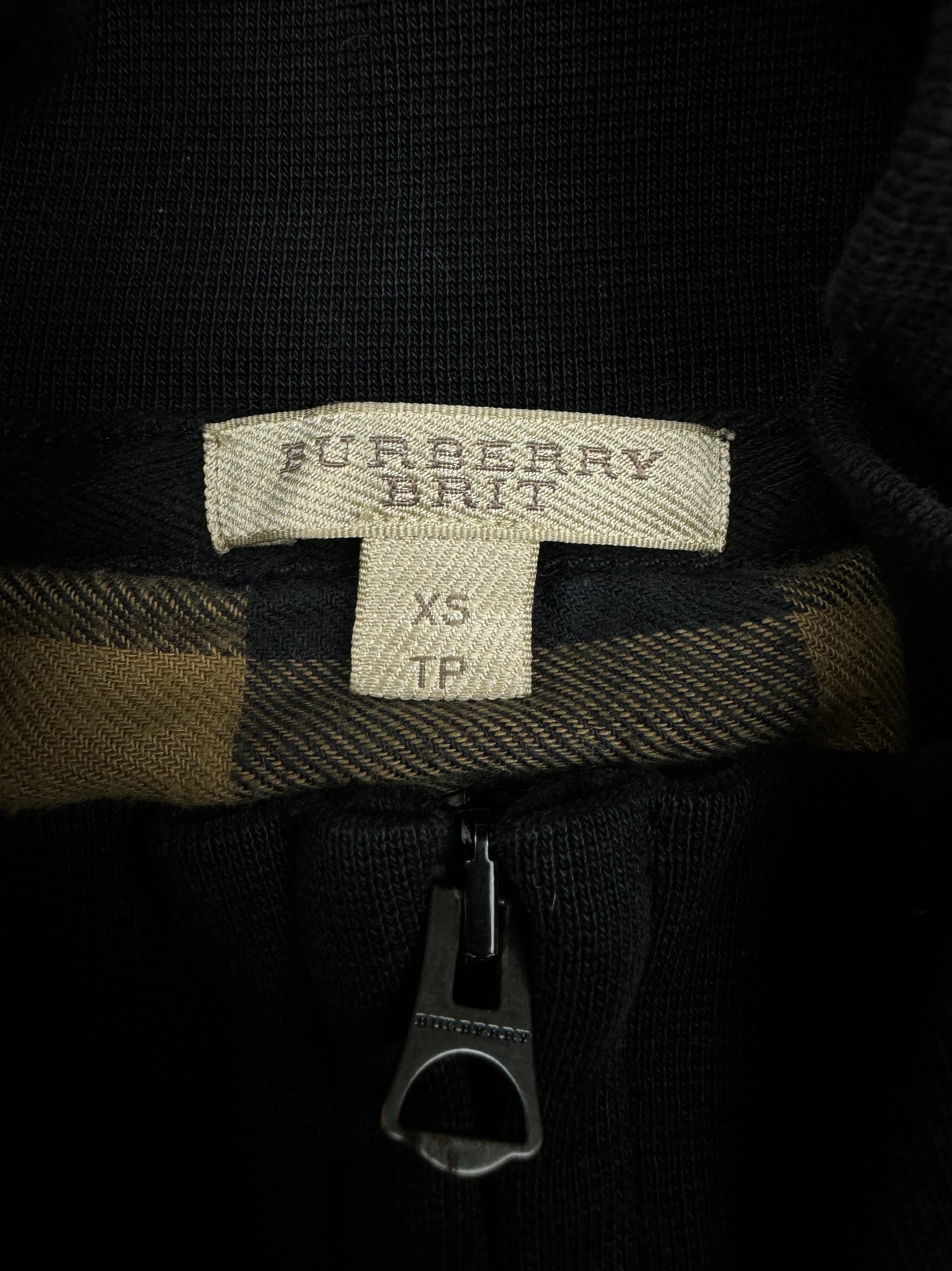 vintage Burberry sweatjacket {S}