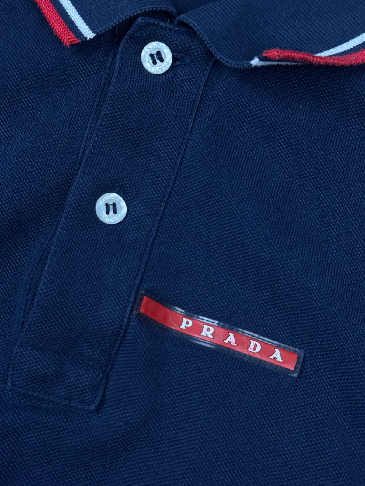 navyblue Prada polo