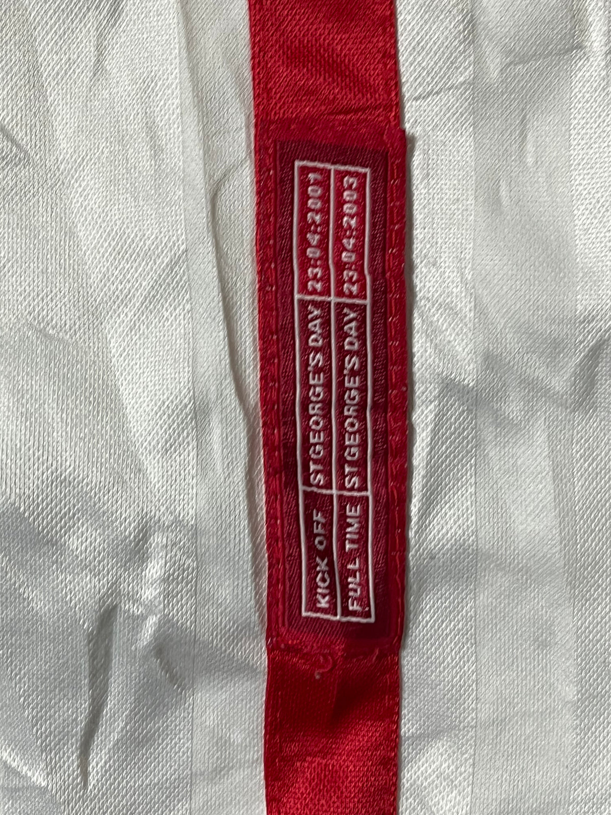vintage Umbro England 2002 home jersey {L}