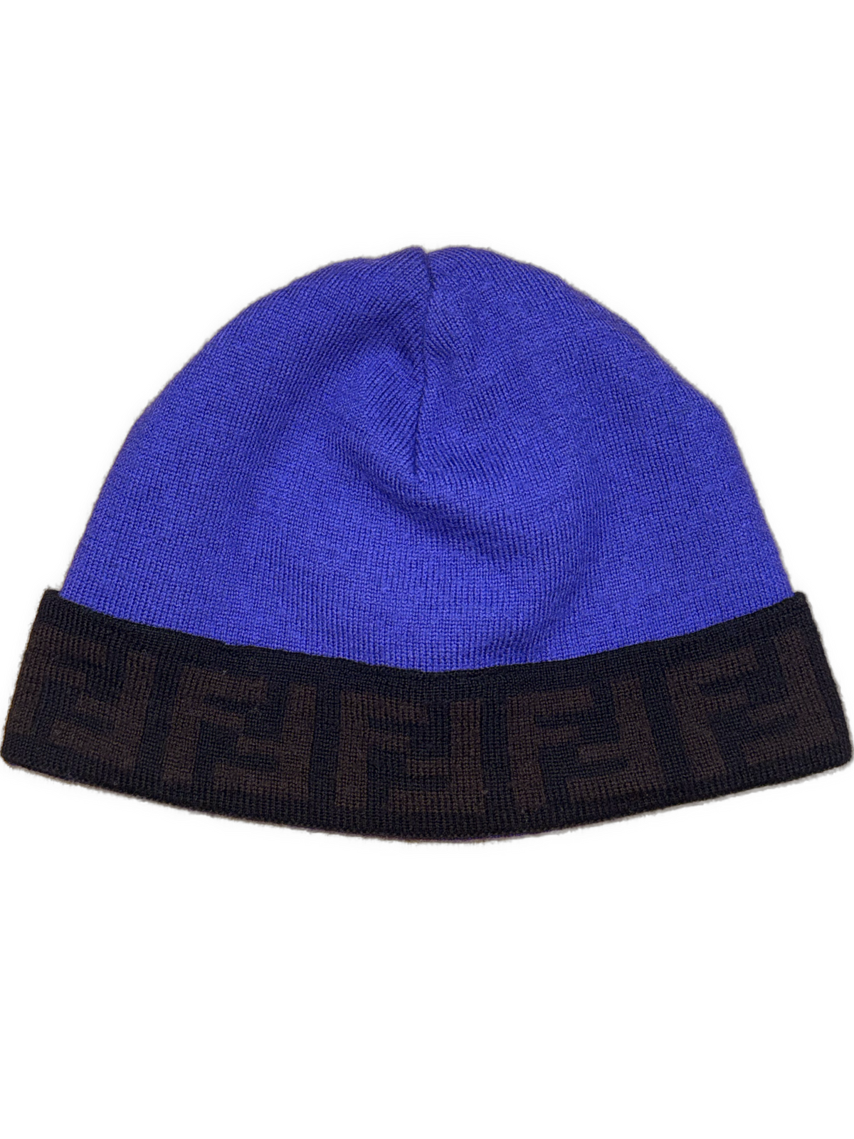 vintage purple Fendi beanie