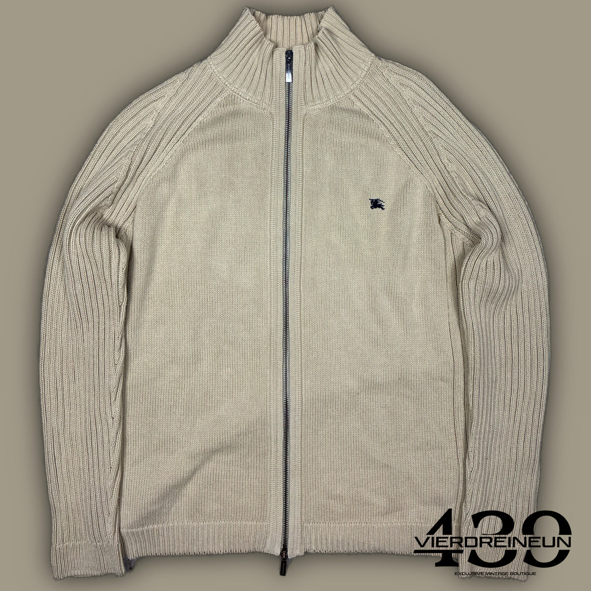 vintage Burberry sweatjacket {XL}
