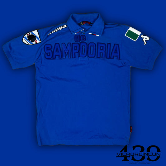 vintage Kappa UC Sampdoria polo {M}