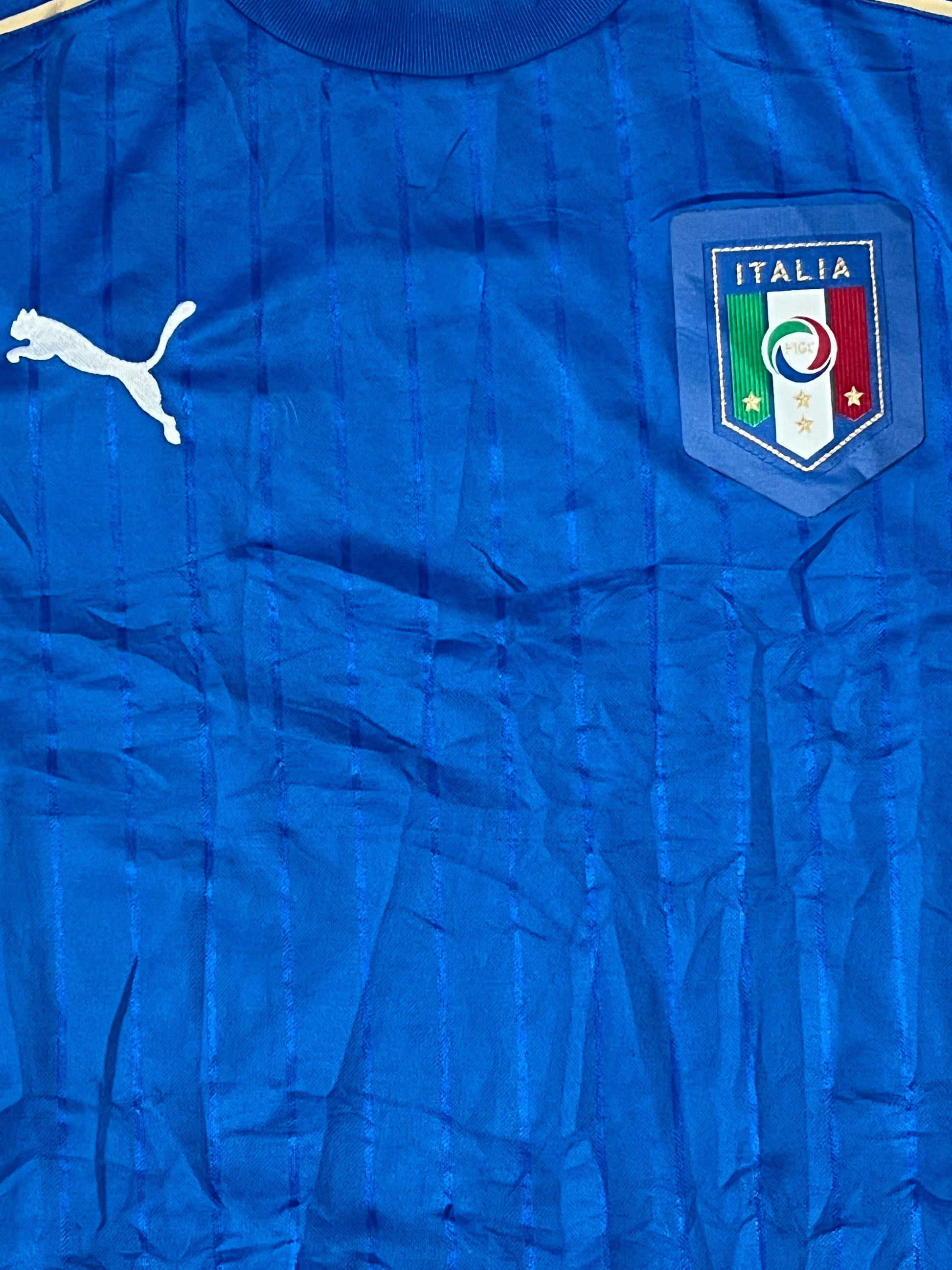 vintage Puma Italia 2015-2016 home jersey {S-M}