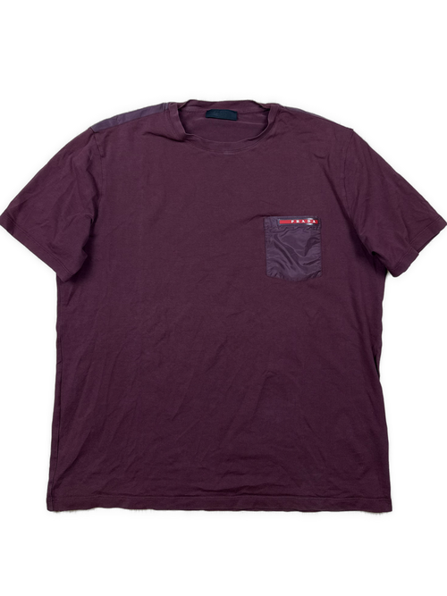bordeaux Prada t-shirt