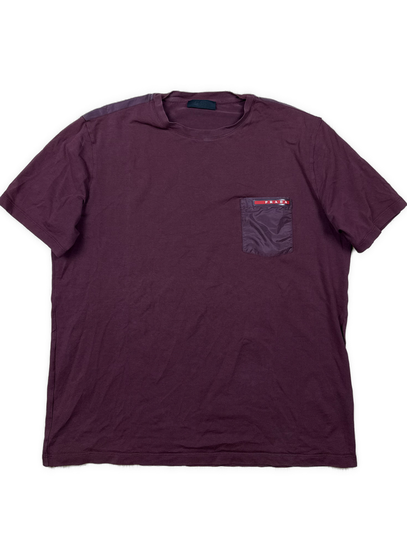 bordeaux Prada t-shirt