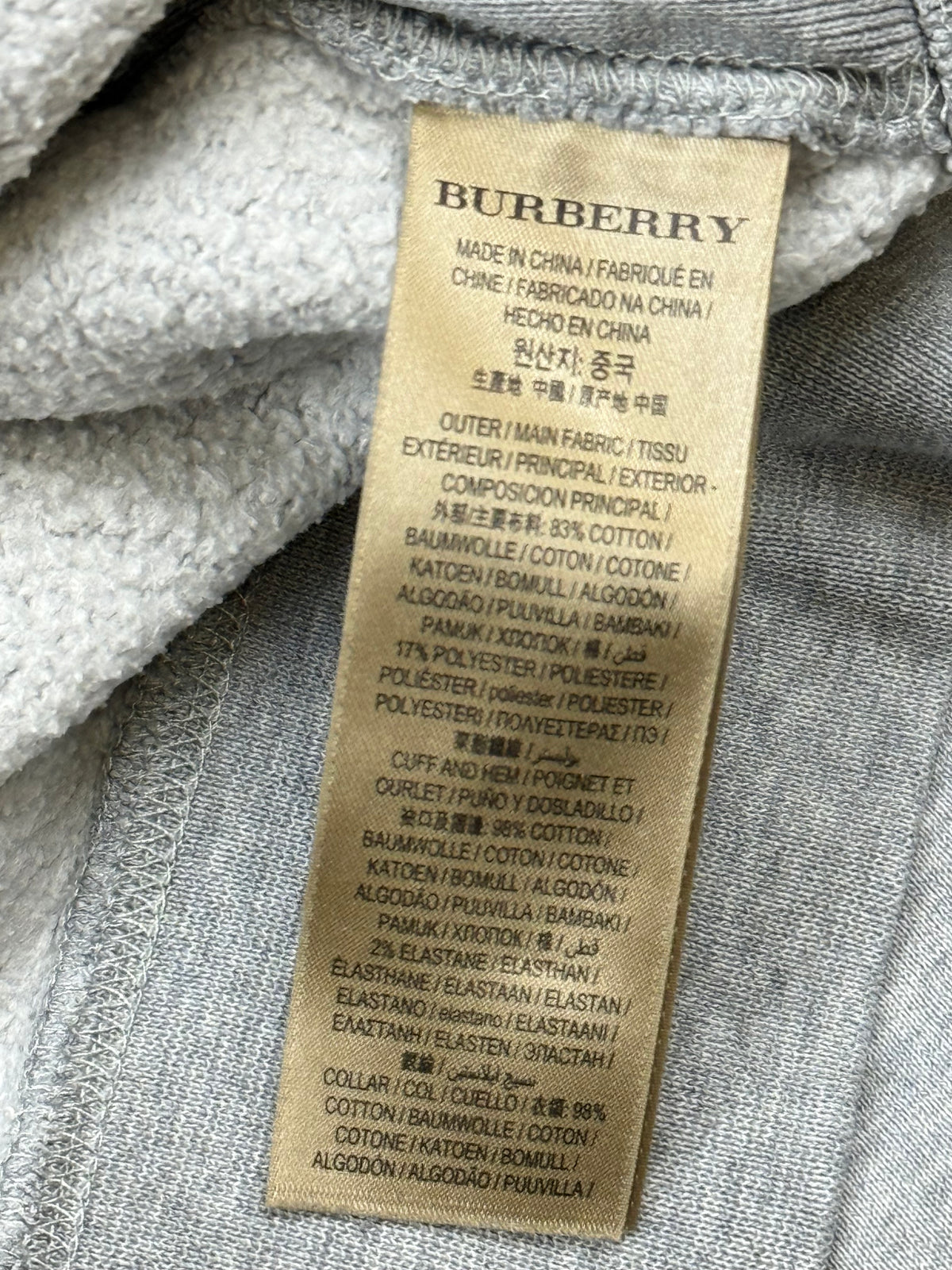 vintage Burberry sweater {S}