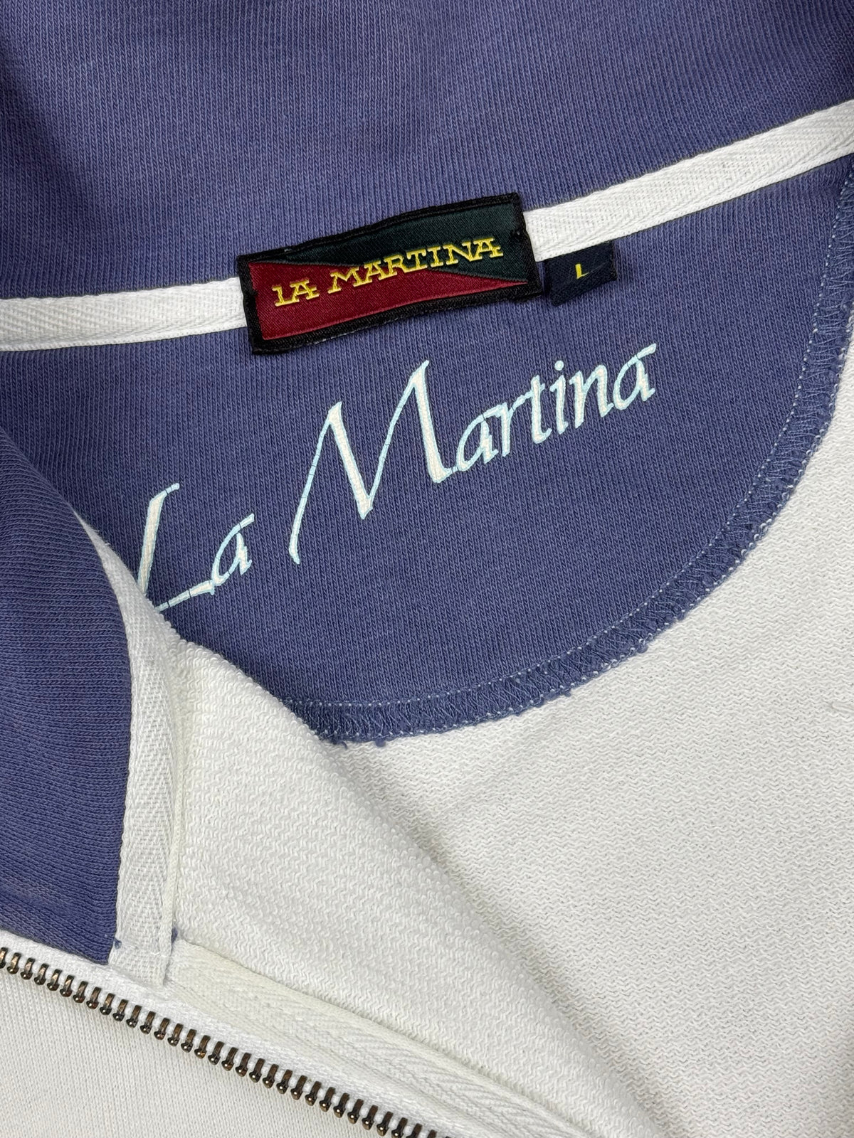 vintage La Martina sweatjacket {L}