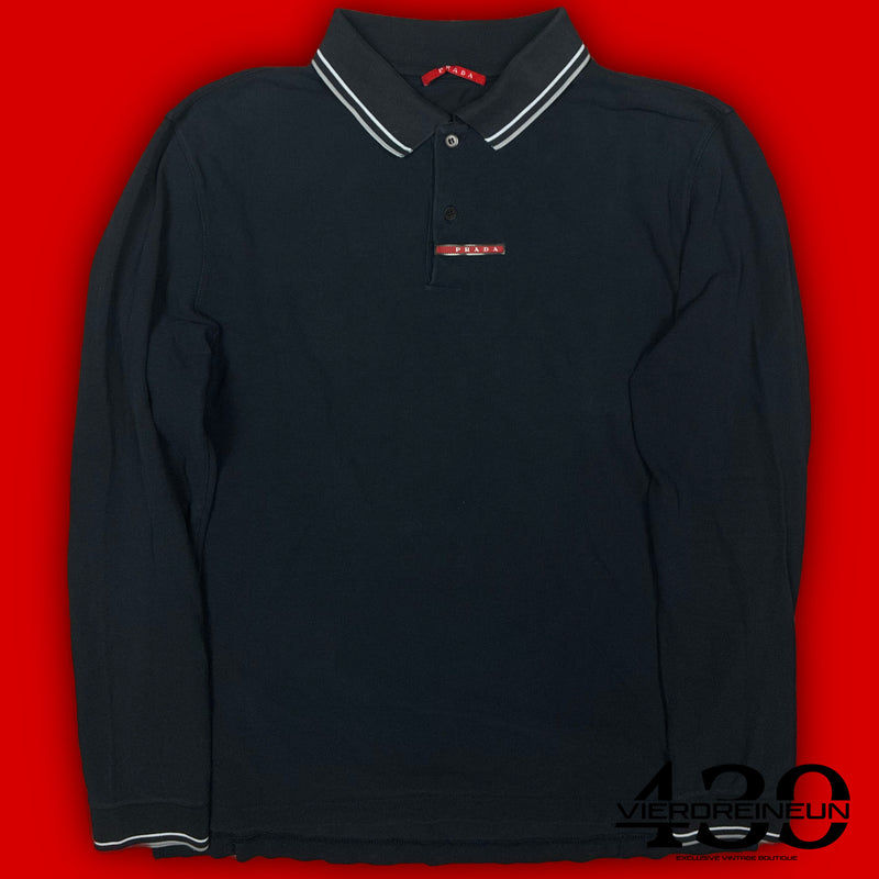 vintage Prada polo long {XL}