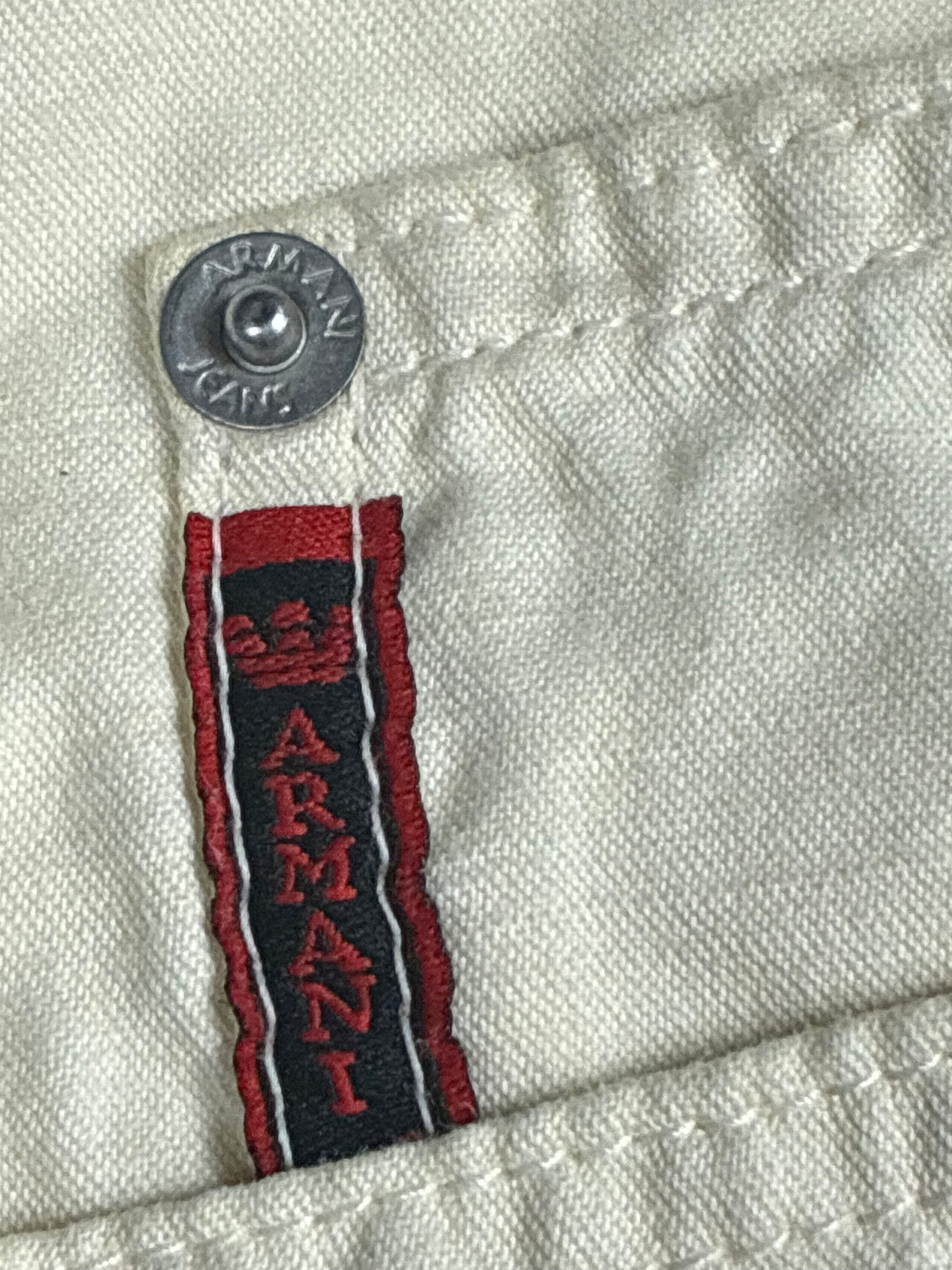 vintage Armani jeans {L}