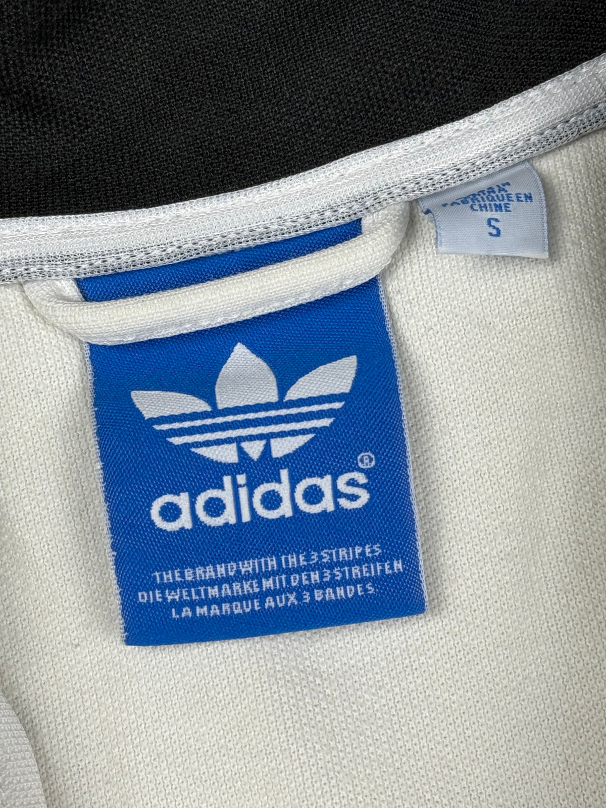 vintage Adidas trackjacket {S}