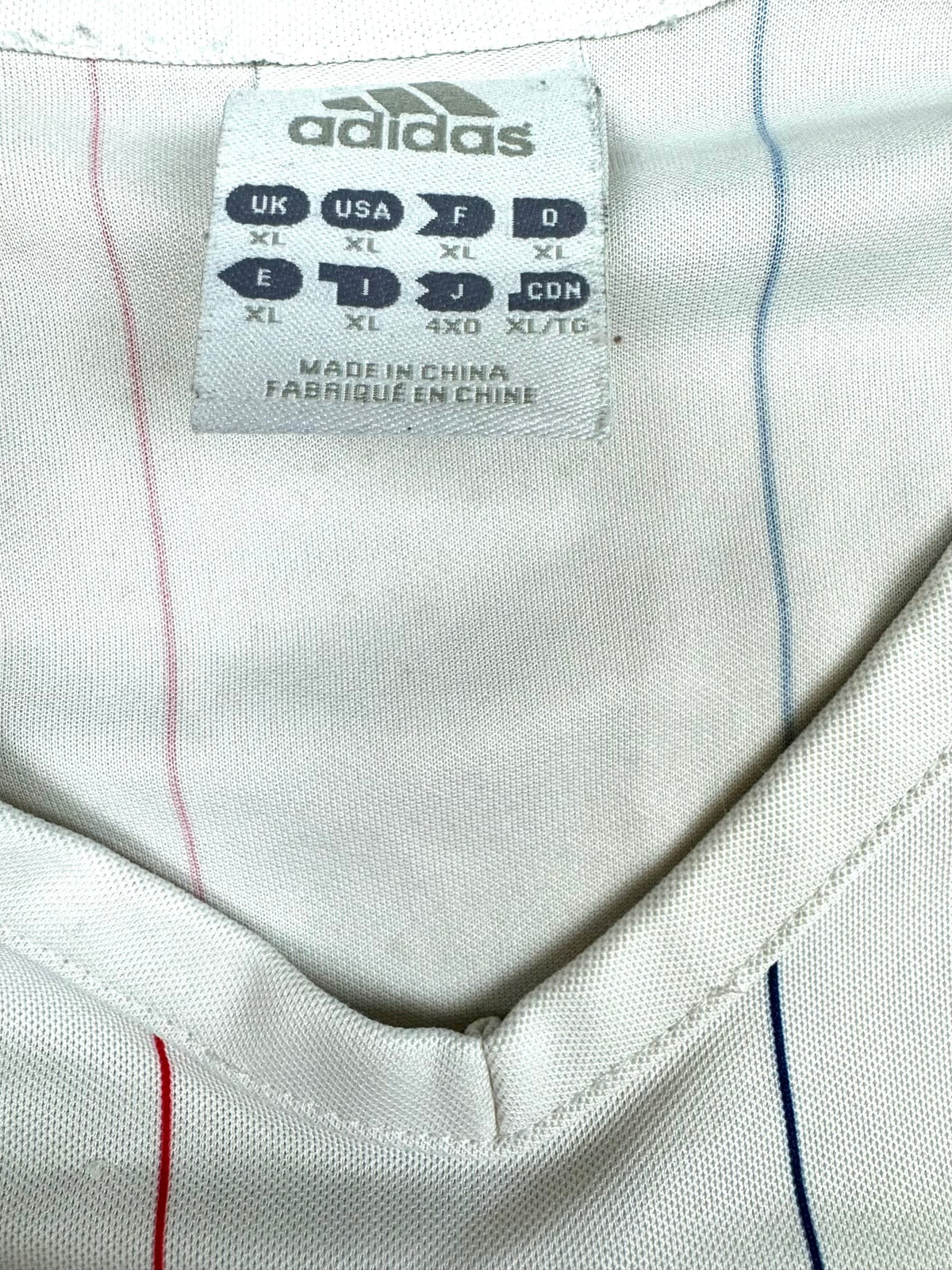 vintage Adidas France home jersey