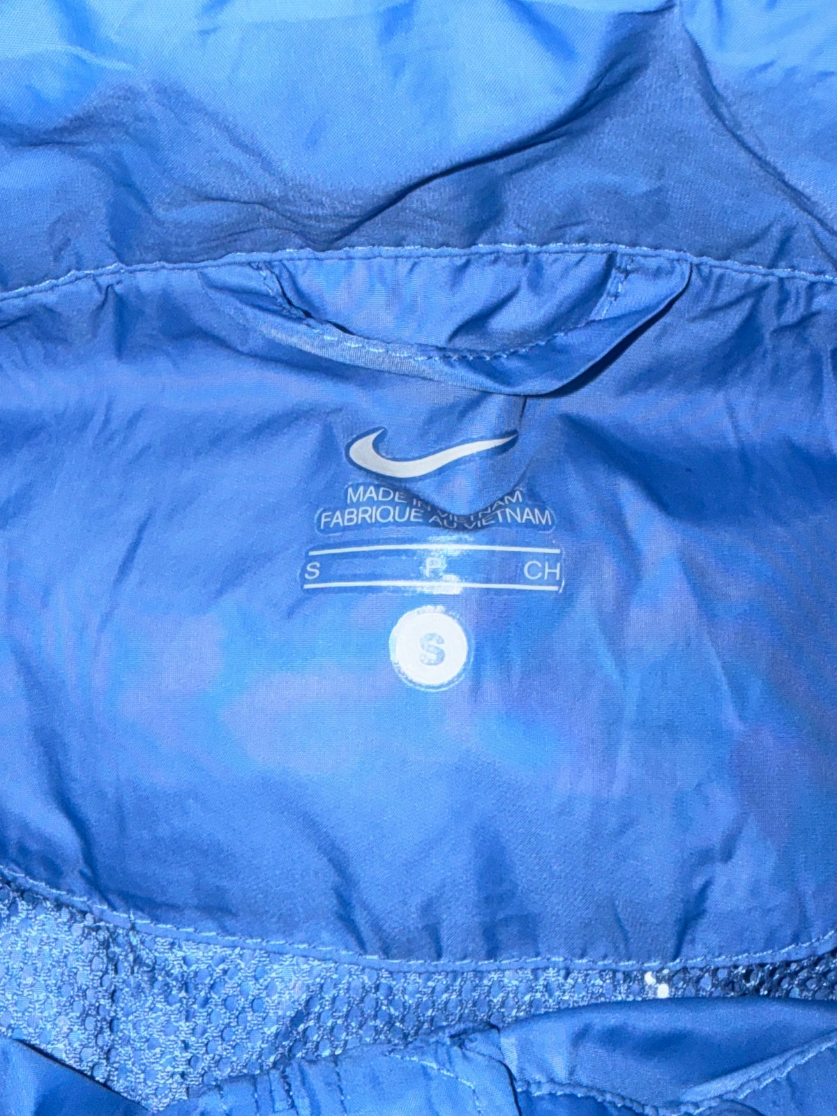 vintage babyblue Nike windbreaker {S}