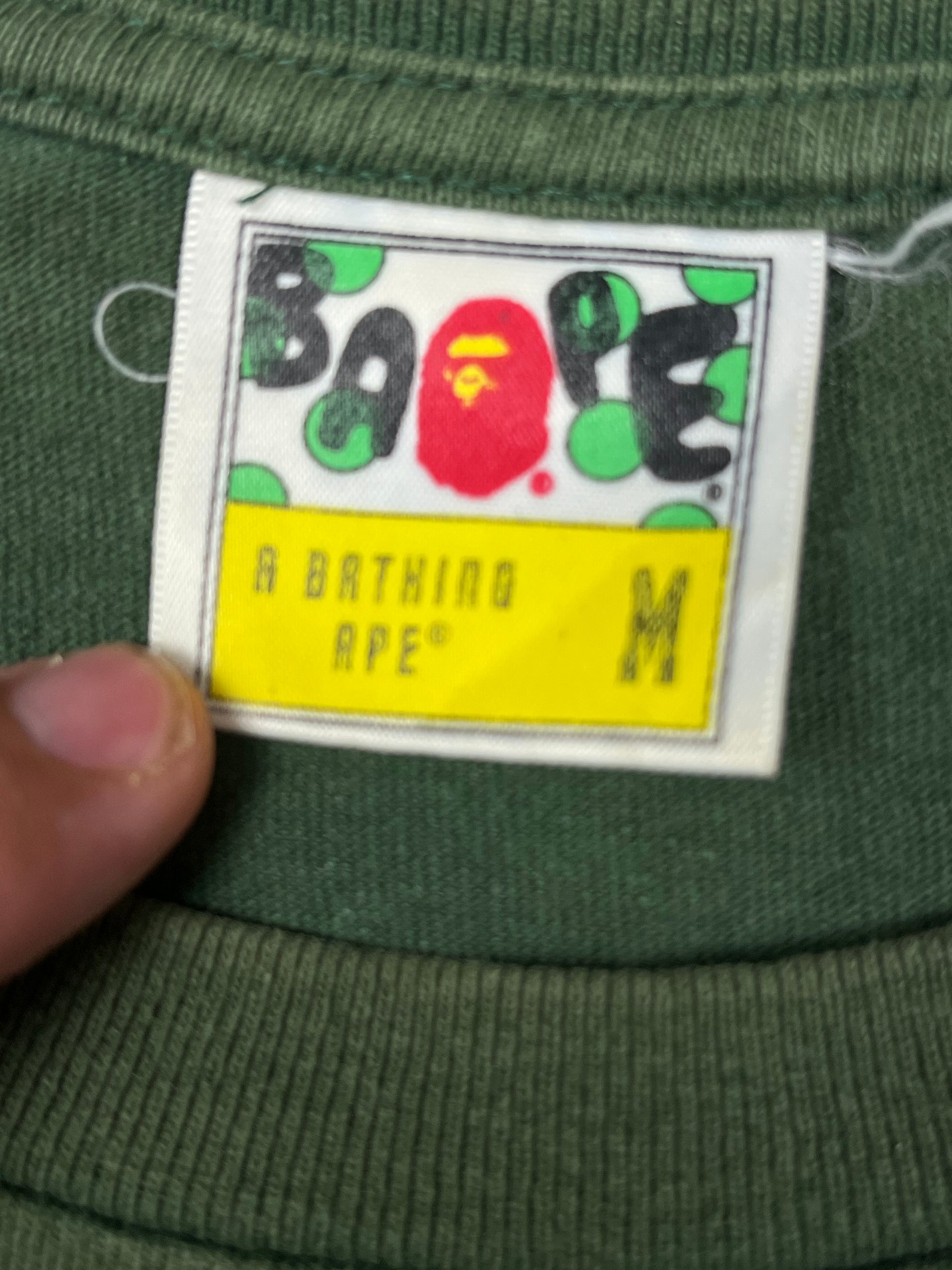 vintage BAPE a bathing ape t-shirt {M}