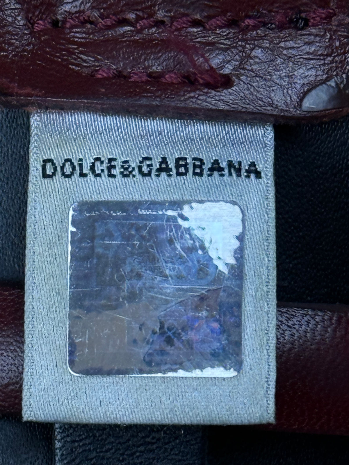 vintage Dolce & Gabbana belt