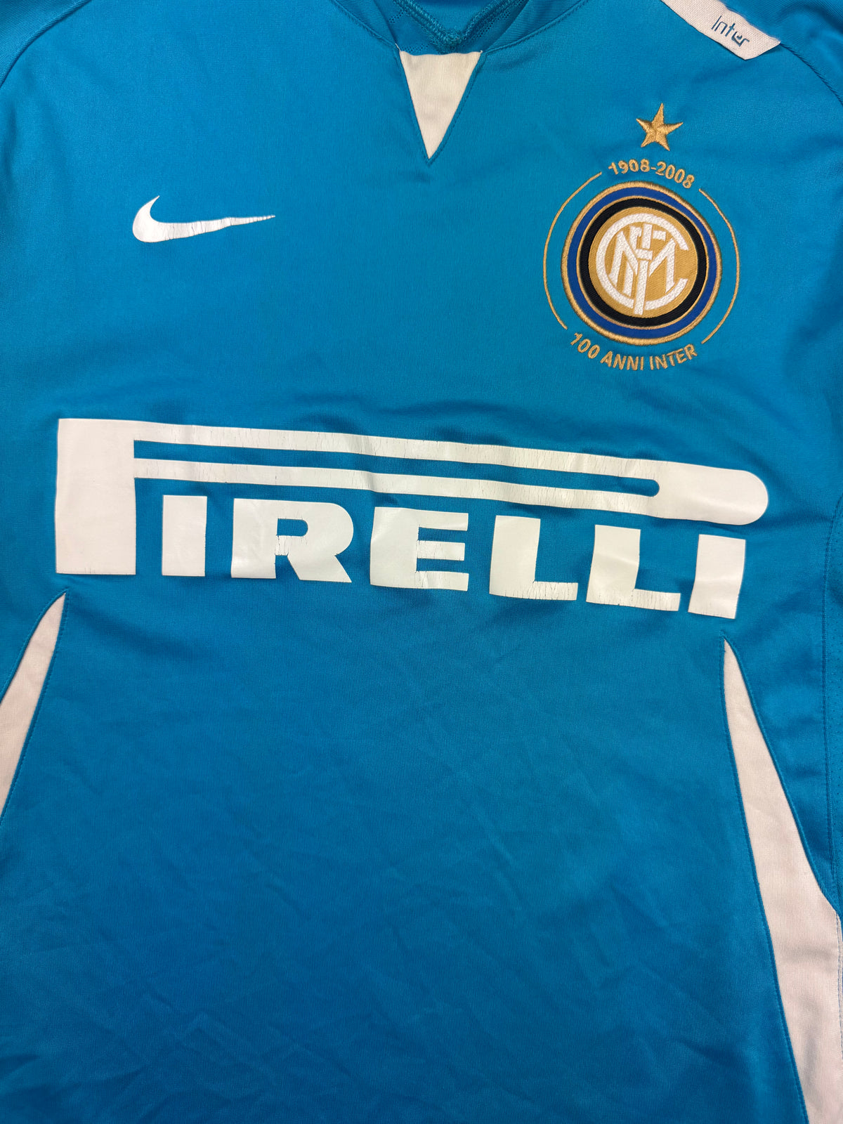 vintage Nike Inter Milan trainingjersey {S}