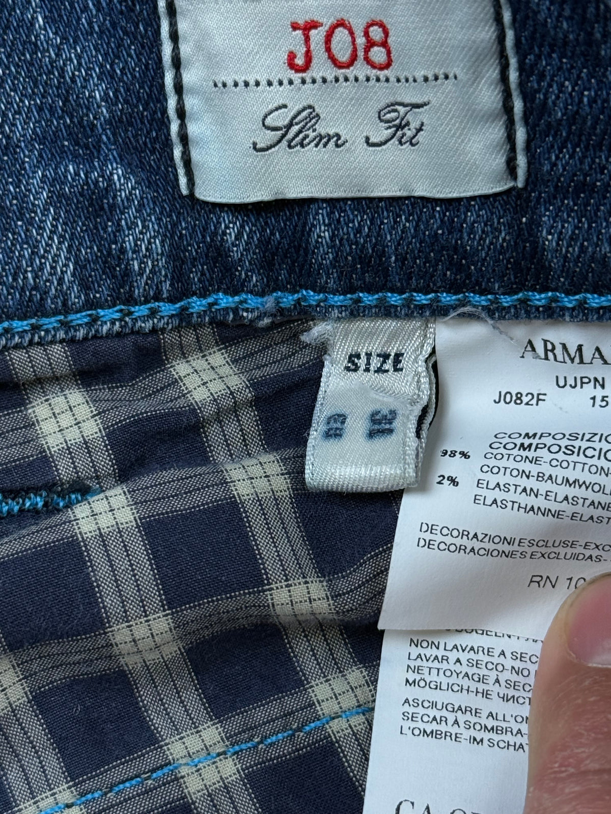 vintage Armani jeans