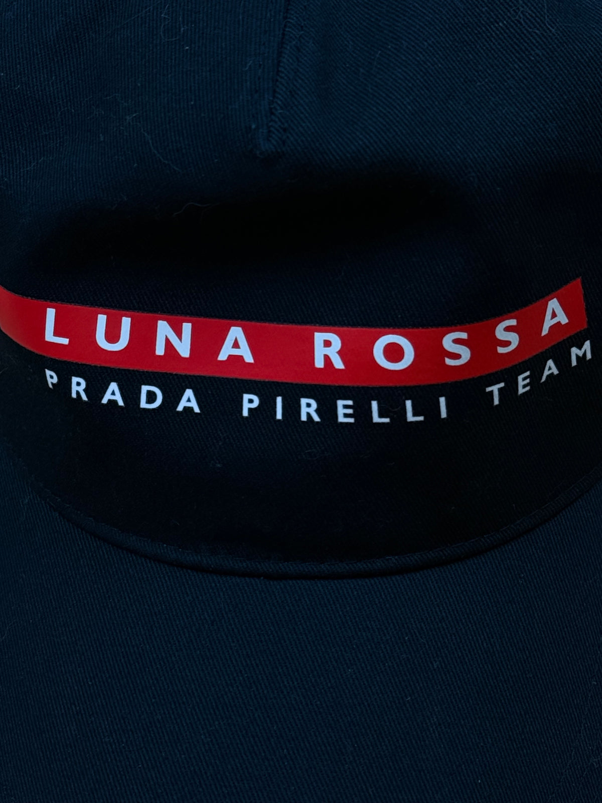 black Prada Luna Rossa cap
