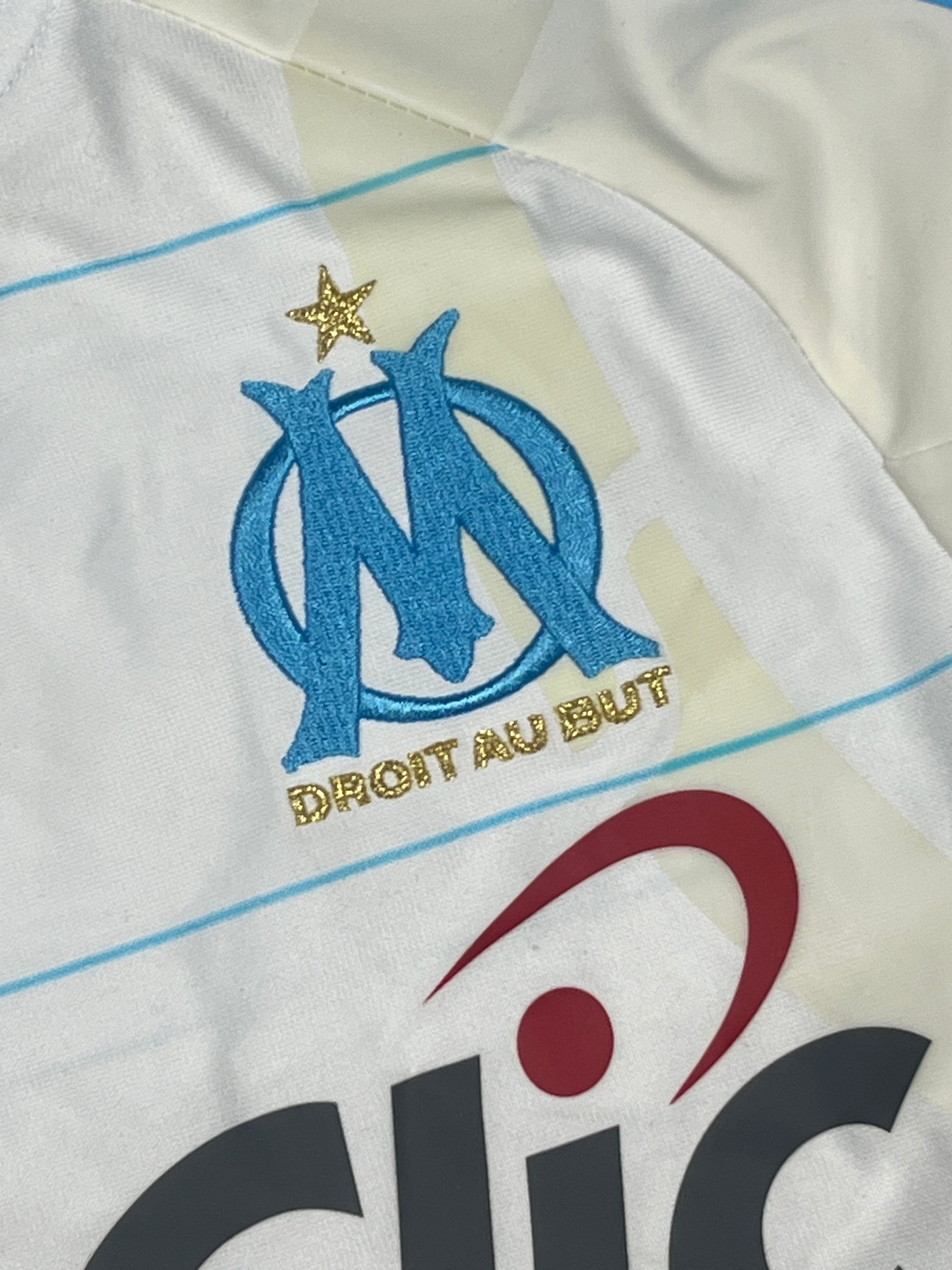 vintage Adidas Olympique Marseille home jersey {M}