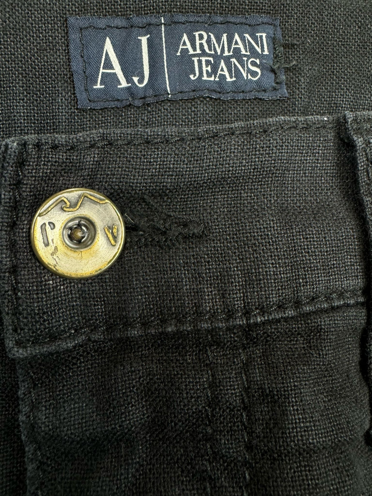 vintage Armani jeans {L}