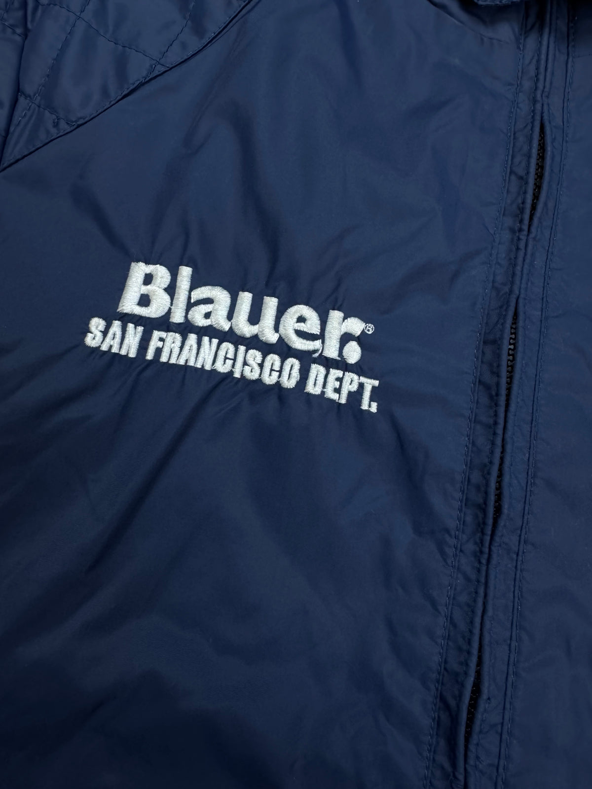 vintage Blauer windbreaker {M}