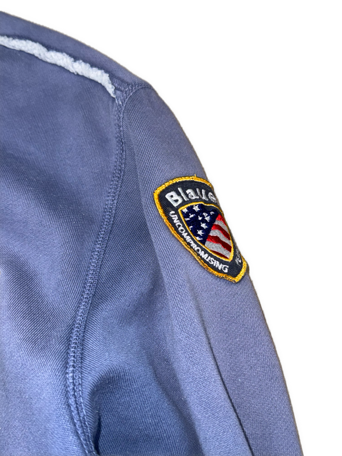 vintage Blauer sweatjacket {L}