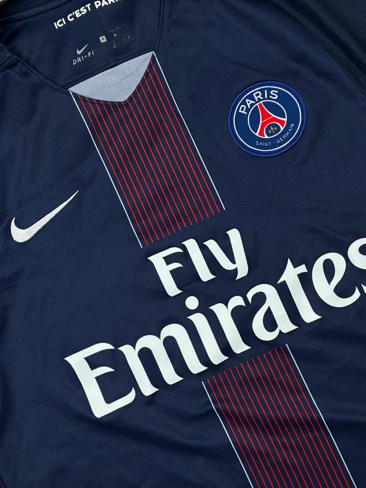vintage Nike PSG Paris Saint Germain home jersey {M}