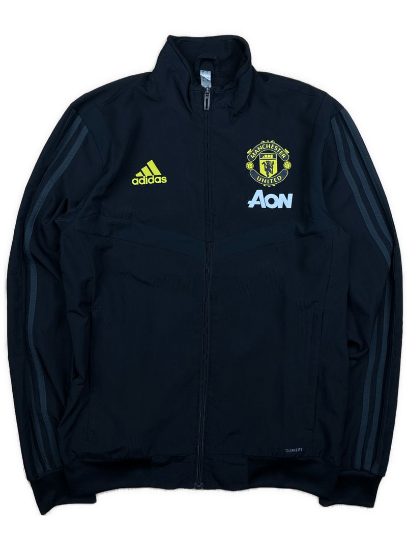black Adidas Manchester United windbreaker {XS}