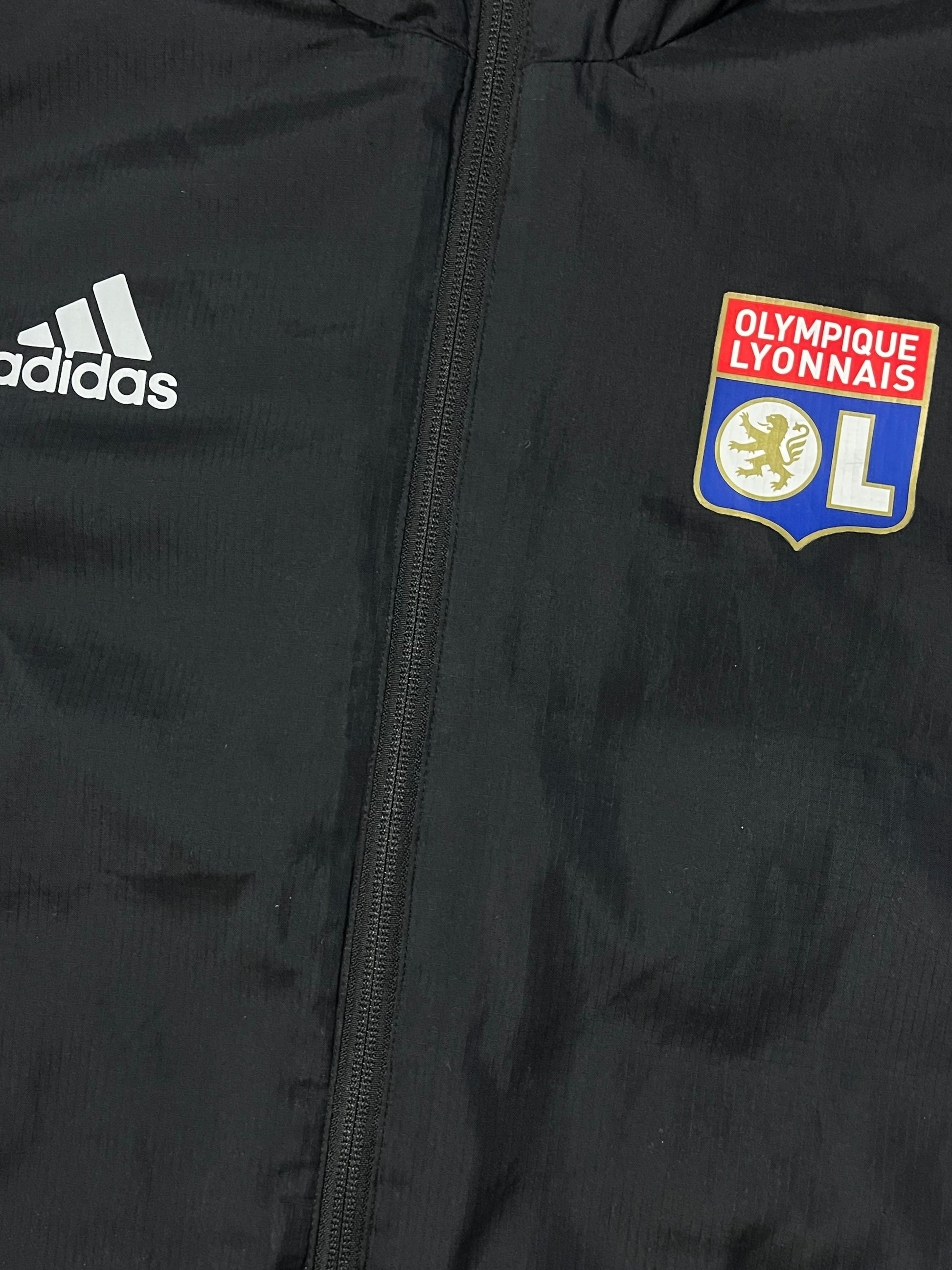 vintage Adidas Olympique Lyon winterjacket {L}