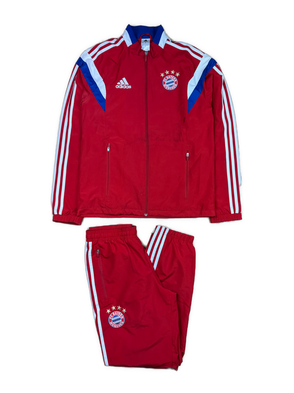 vintage Adidas Fc Bayern Munich tracksuit {S}