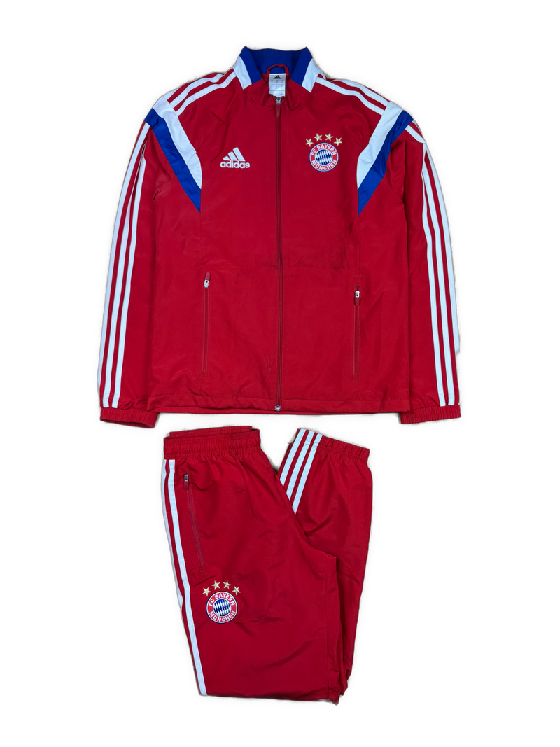 vintage Adidas Fc Bayern Munich tracksuit {S}