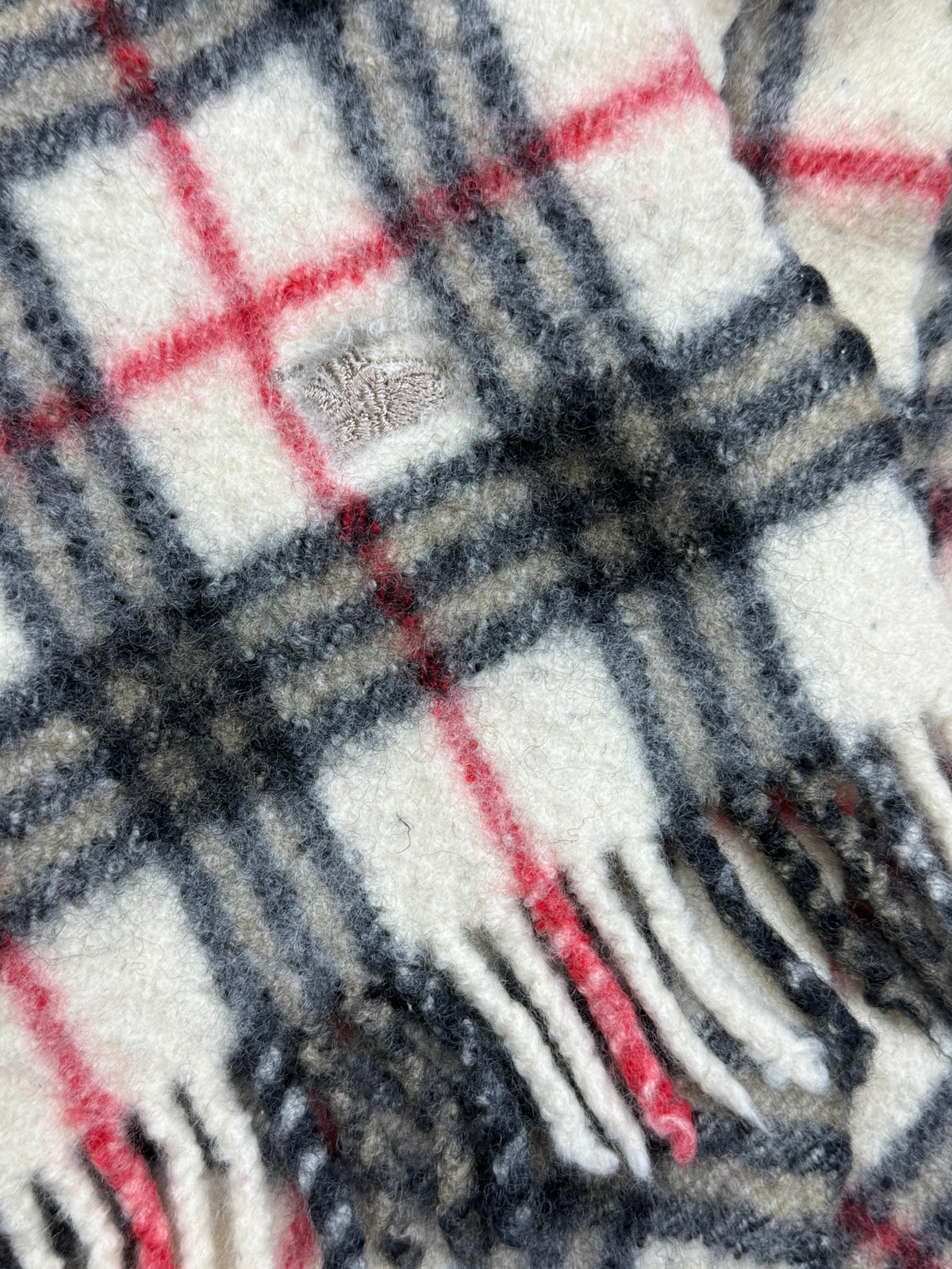 vintage Burberry scarf