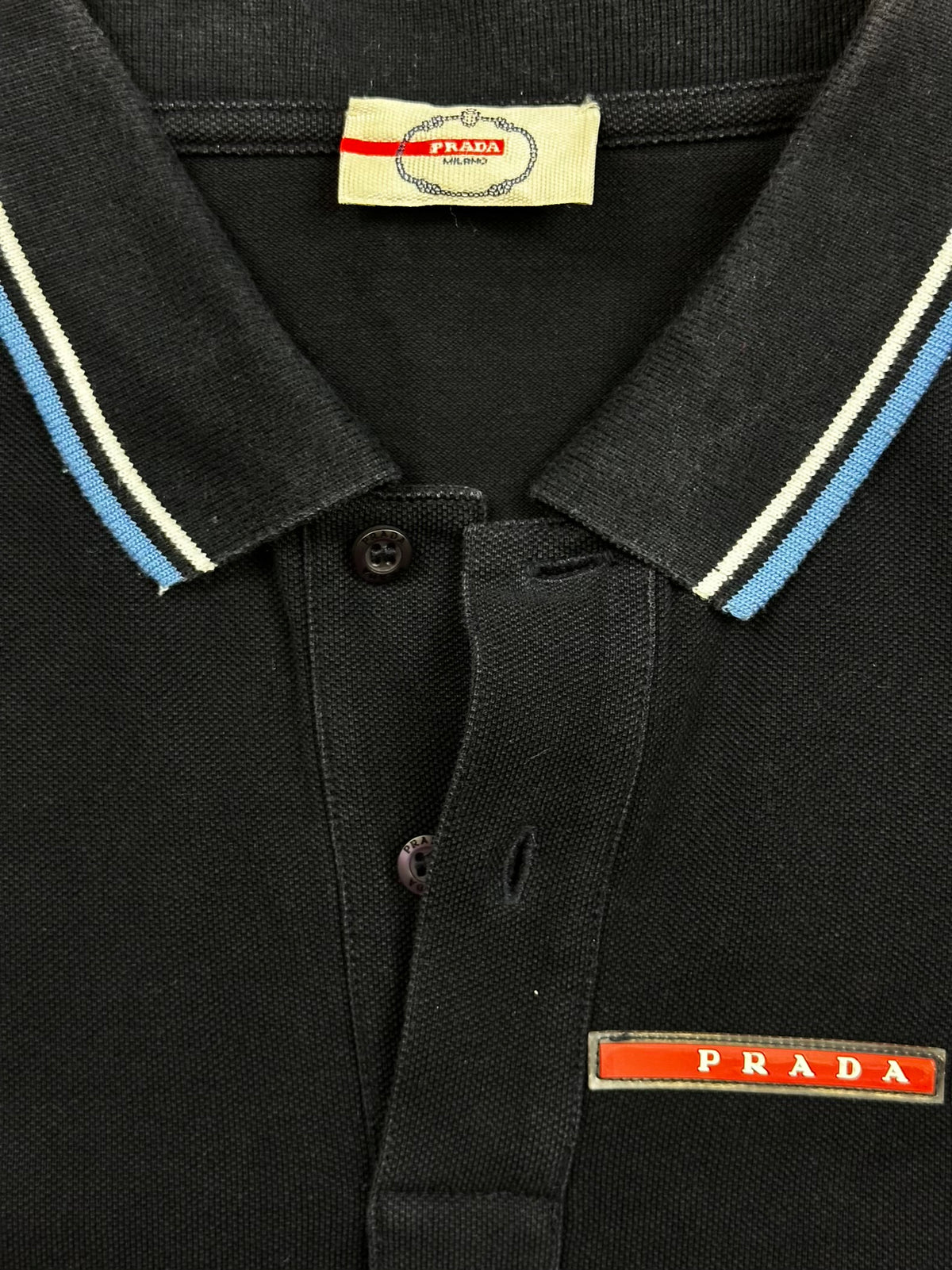 navyblue Prada polo {M}