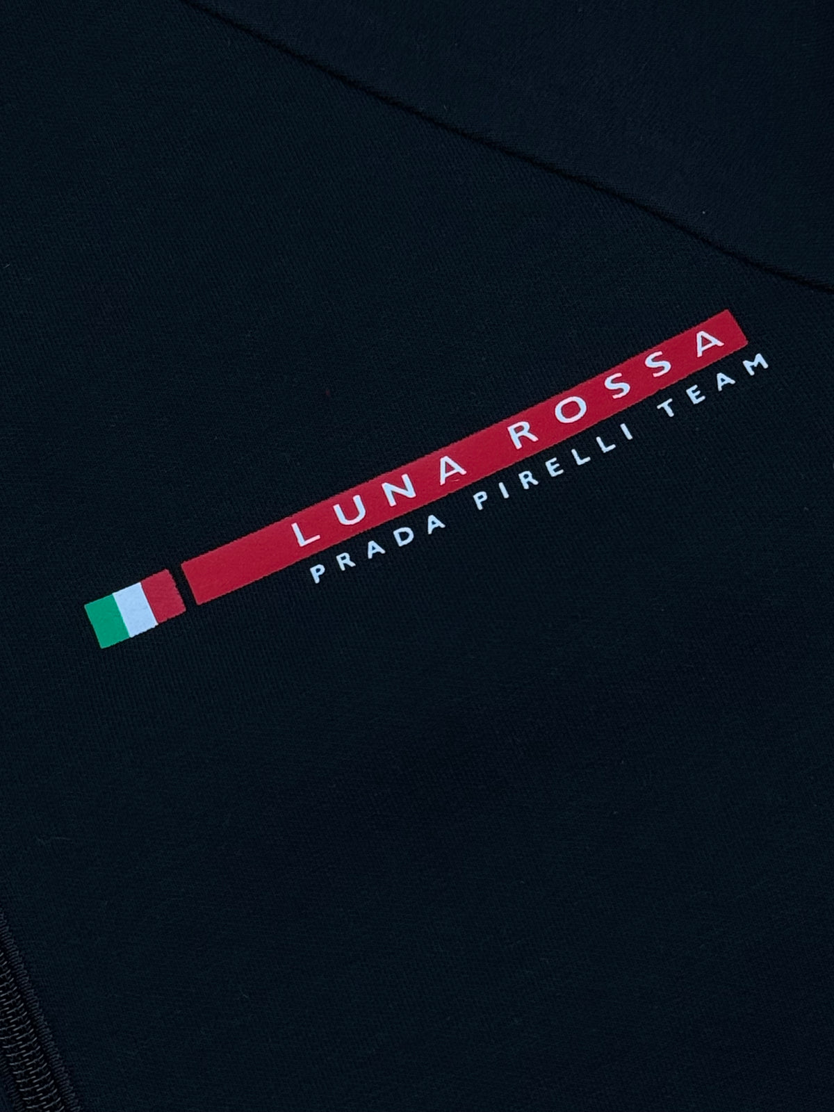 black Prada Luna Rossa sweatjacket