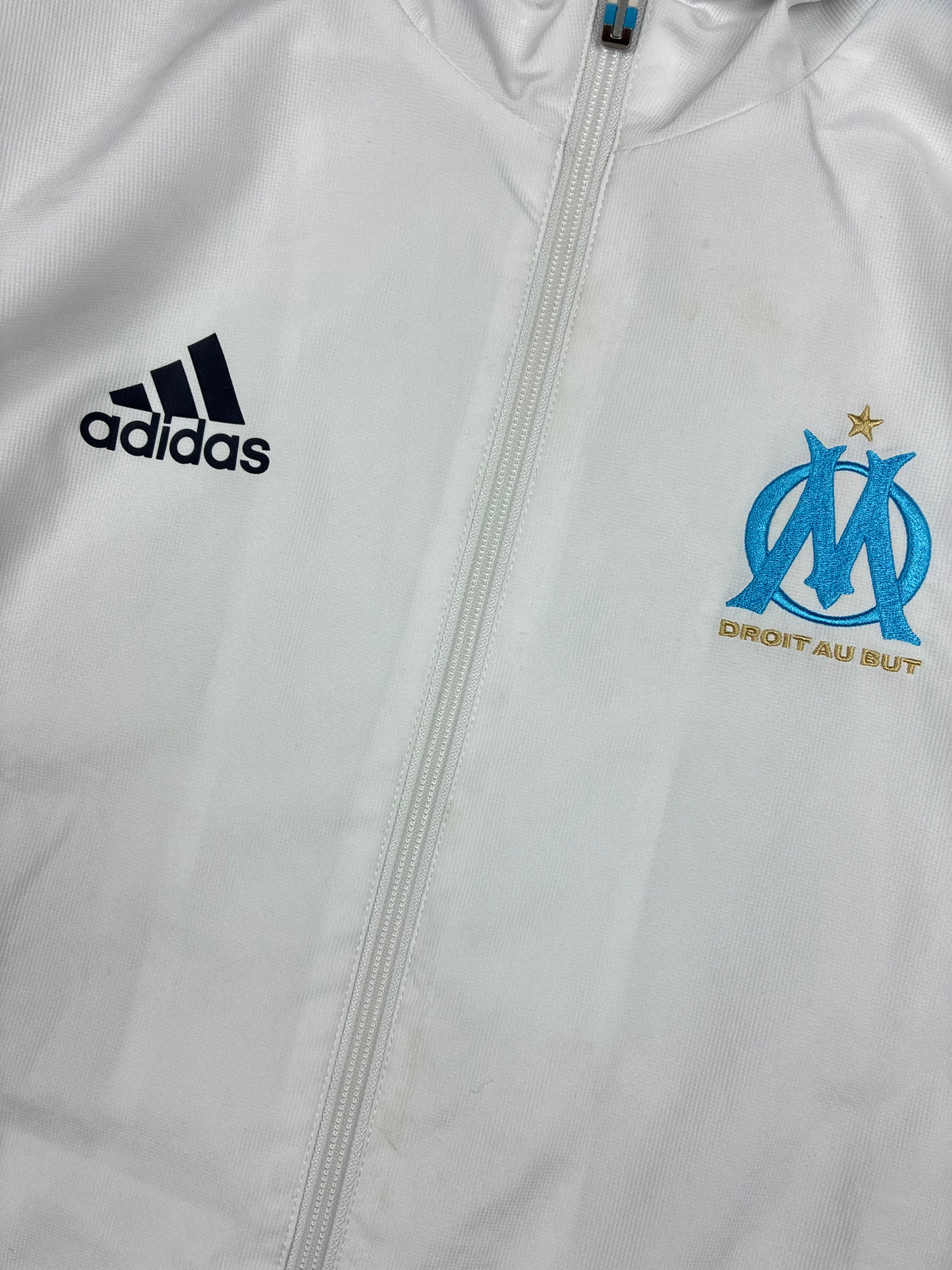 vintage Adidas Olympique Marseille windbreaker {M}