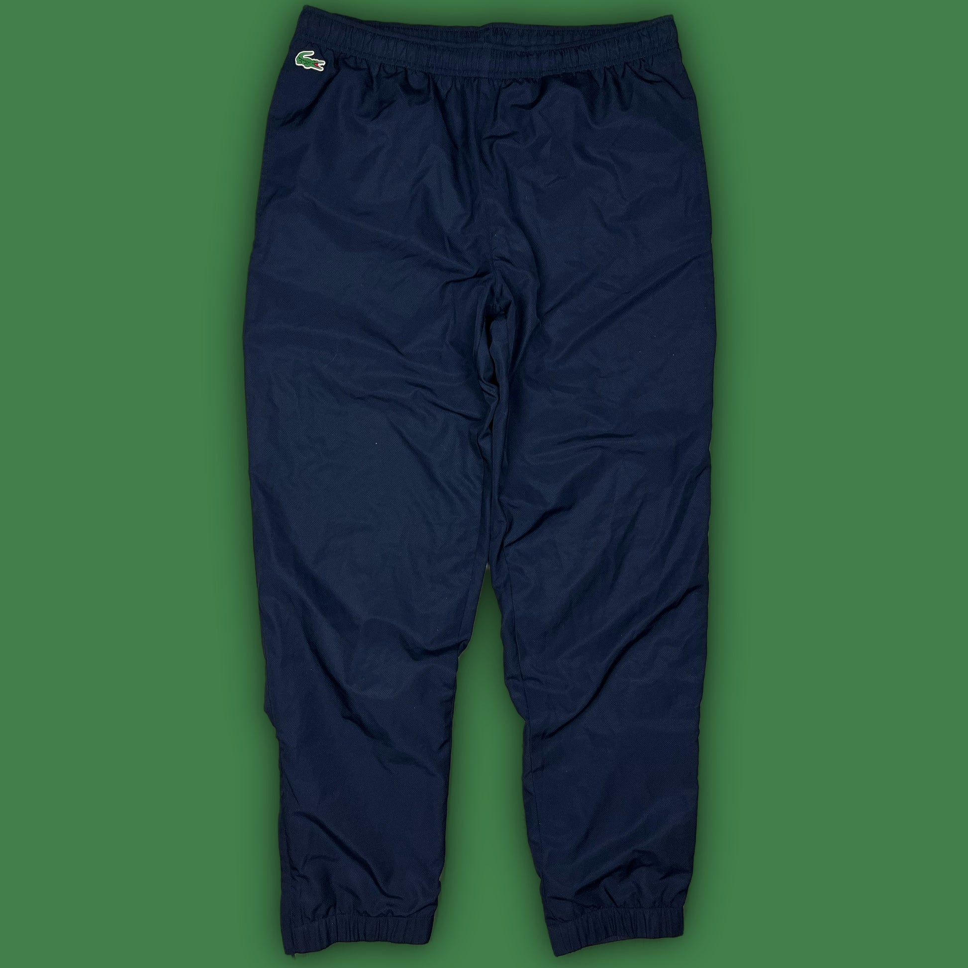 navyblue Lacoste trackpants {M}