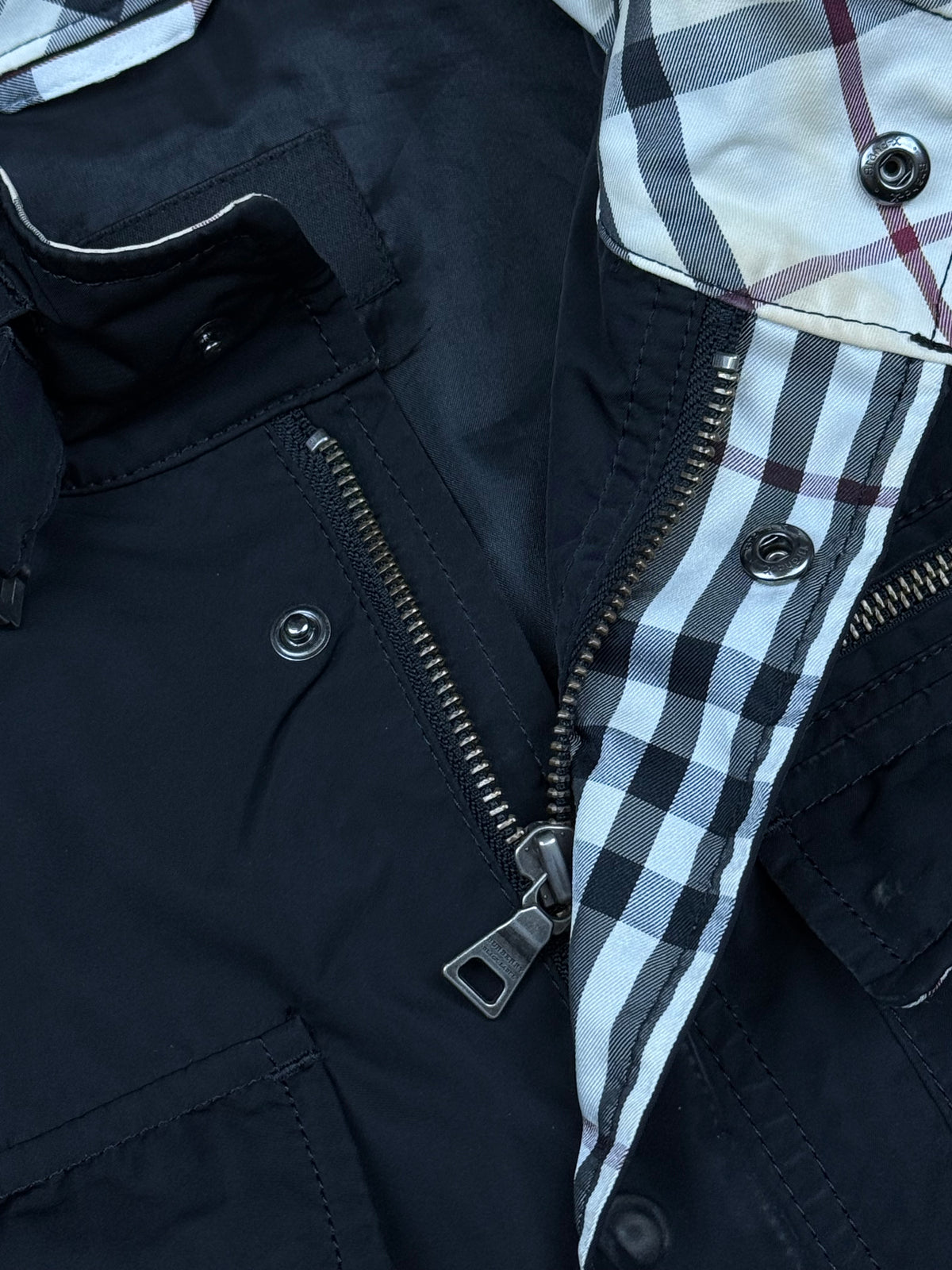 vintage Burberry Black Label windbreaker
