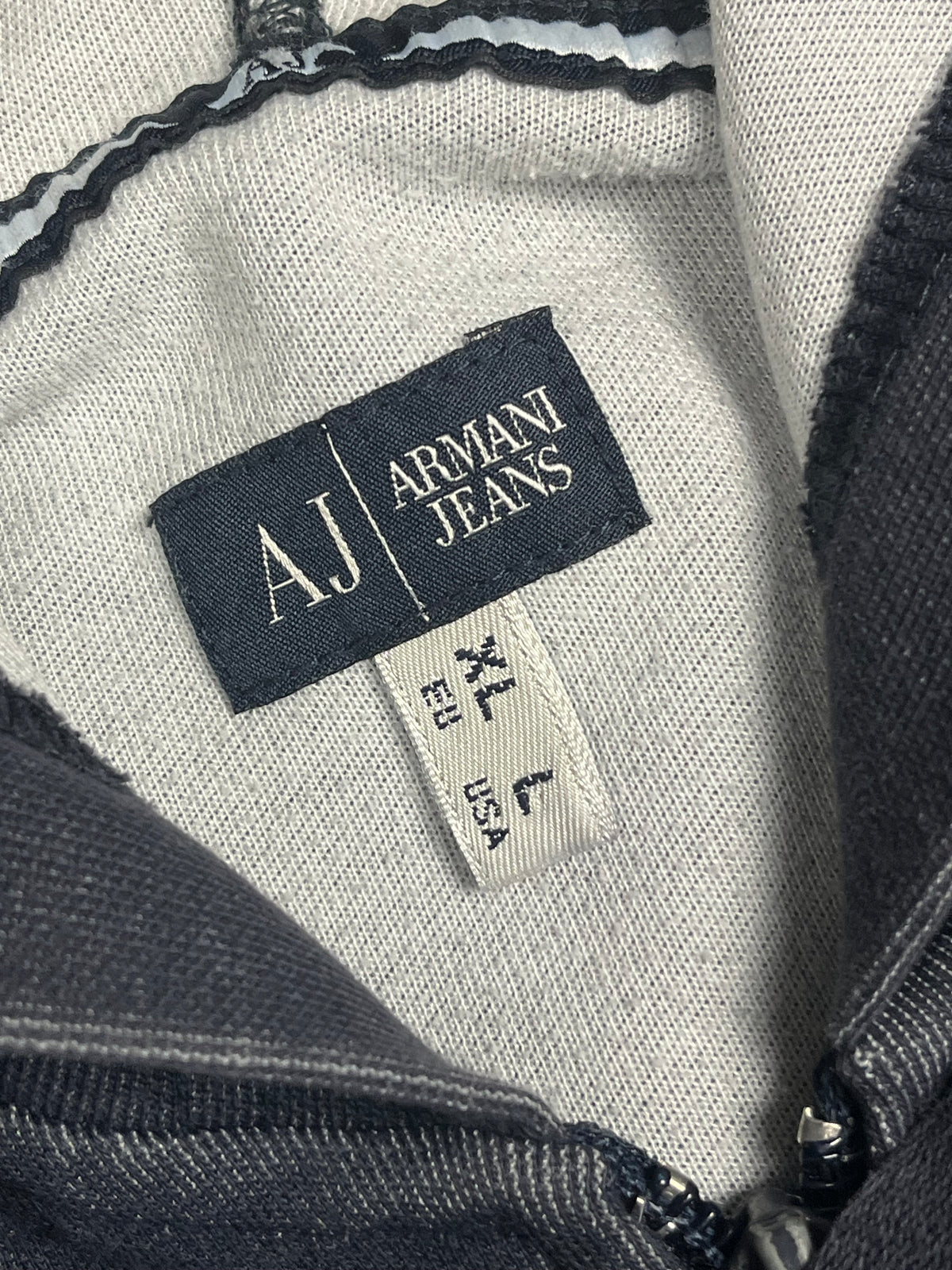 vintage Armani Jeans sweatjacket {L}