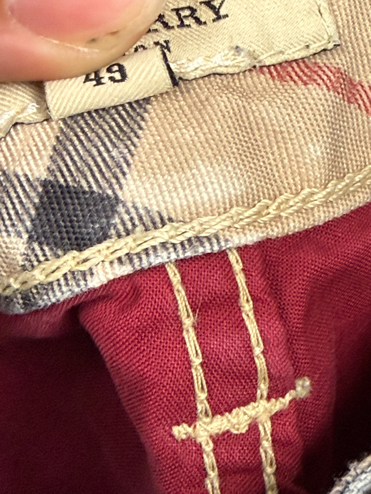 vintage Burberry jeans