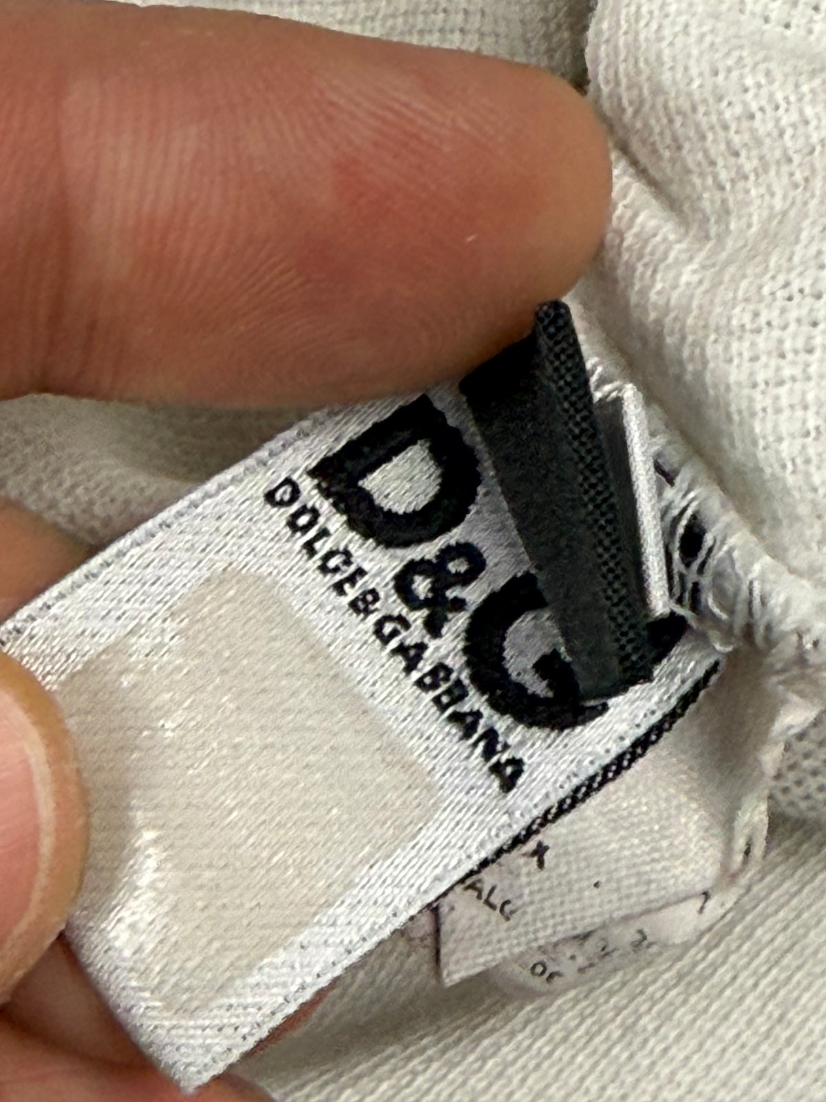 vintage Dolce & Gabbana polo long {S}