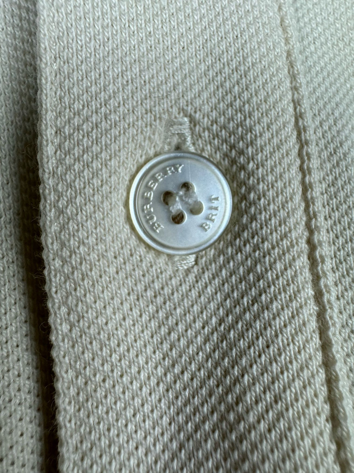 vintage Burberry polo {XS}
