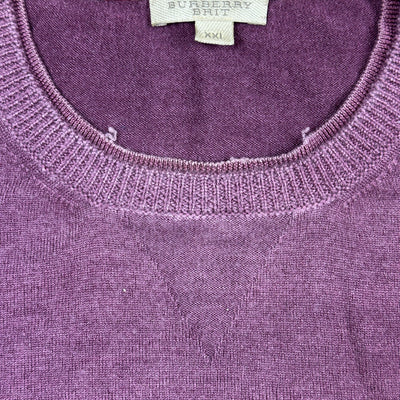 vintage Burberry knittedsweater {XXL}