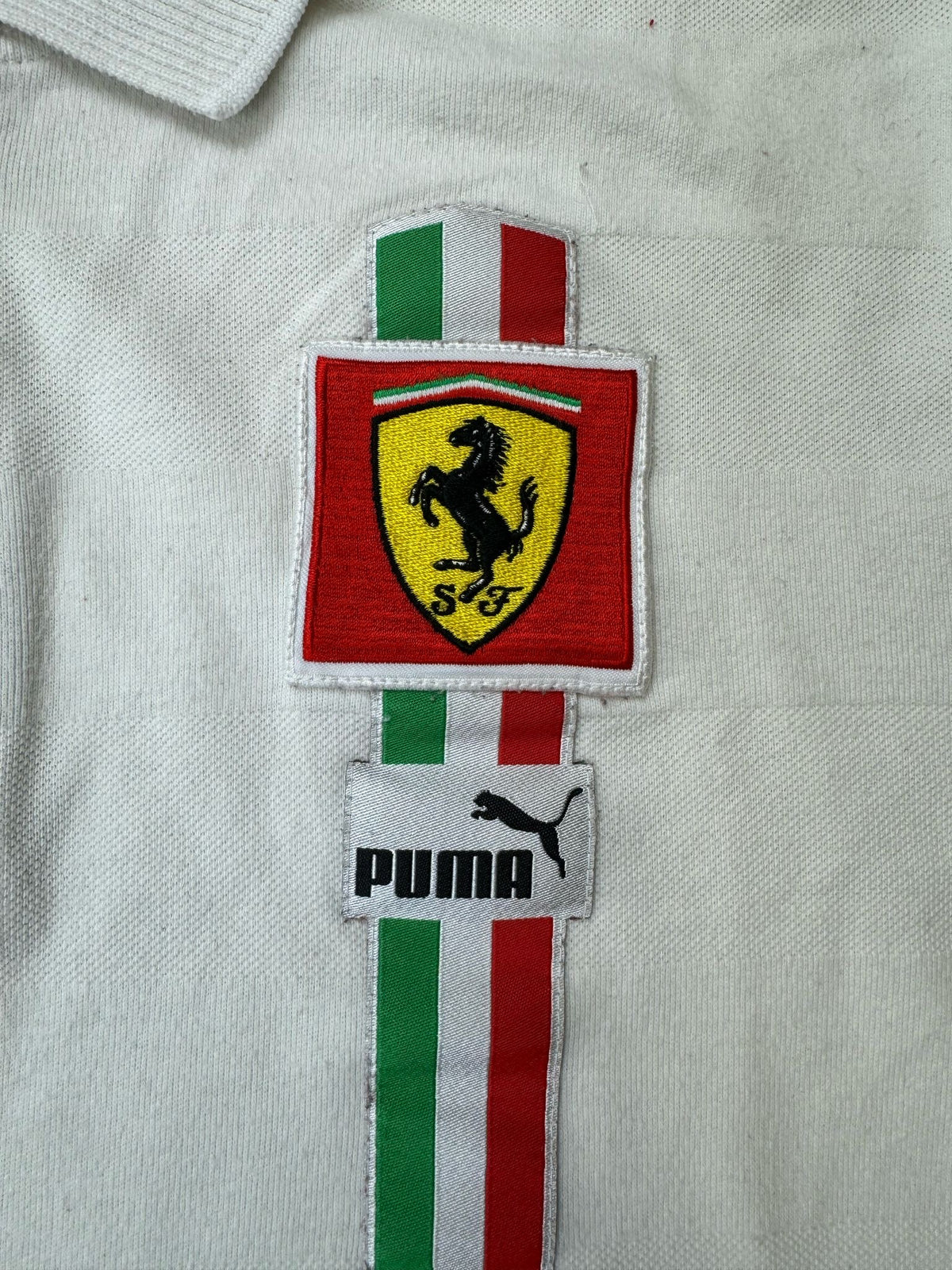 vintage Puma Ferrari polo {XL}