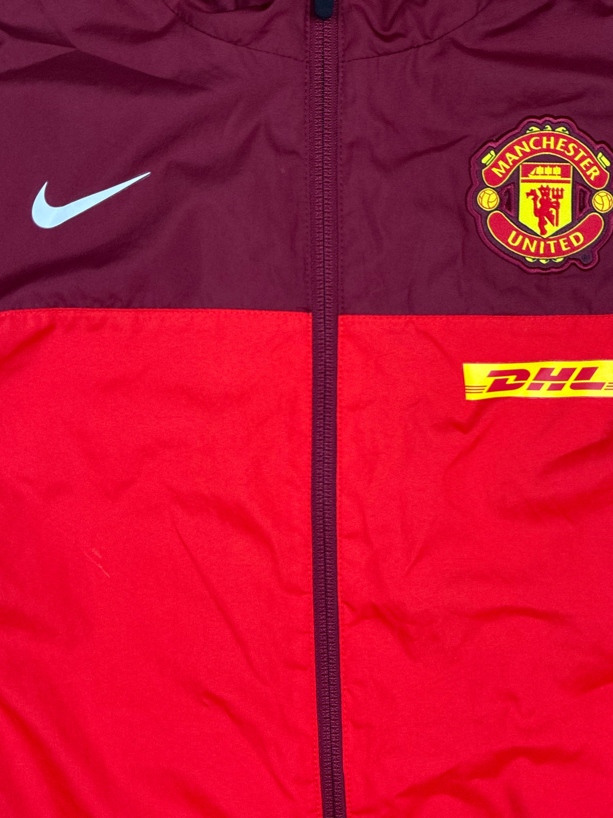 vintage Nike Manchester United windbreaker {XS}