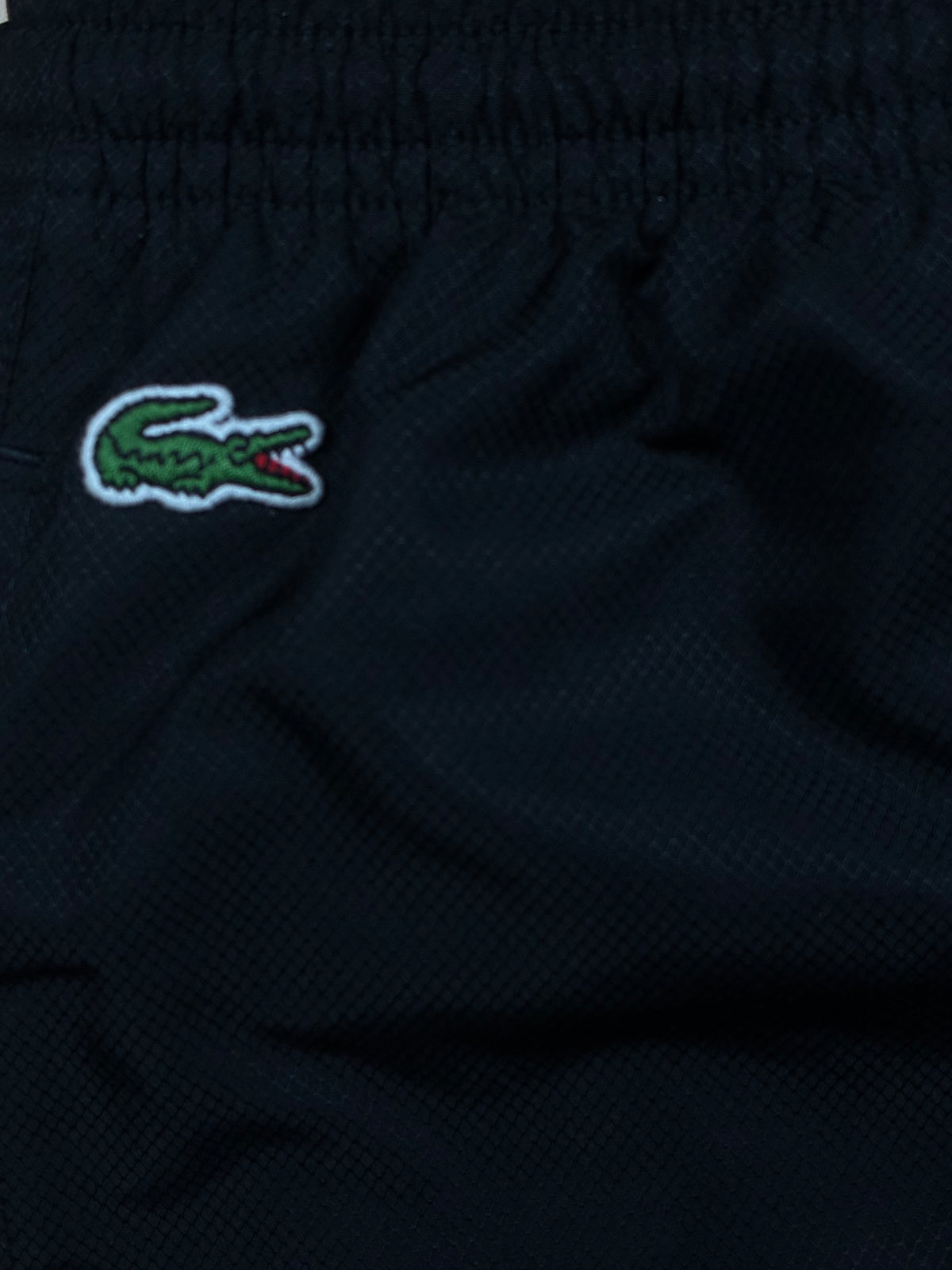 black Lacoste trackpants {XS}