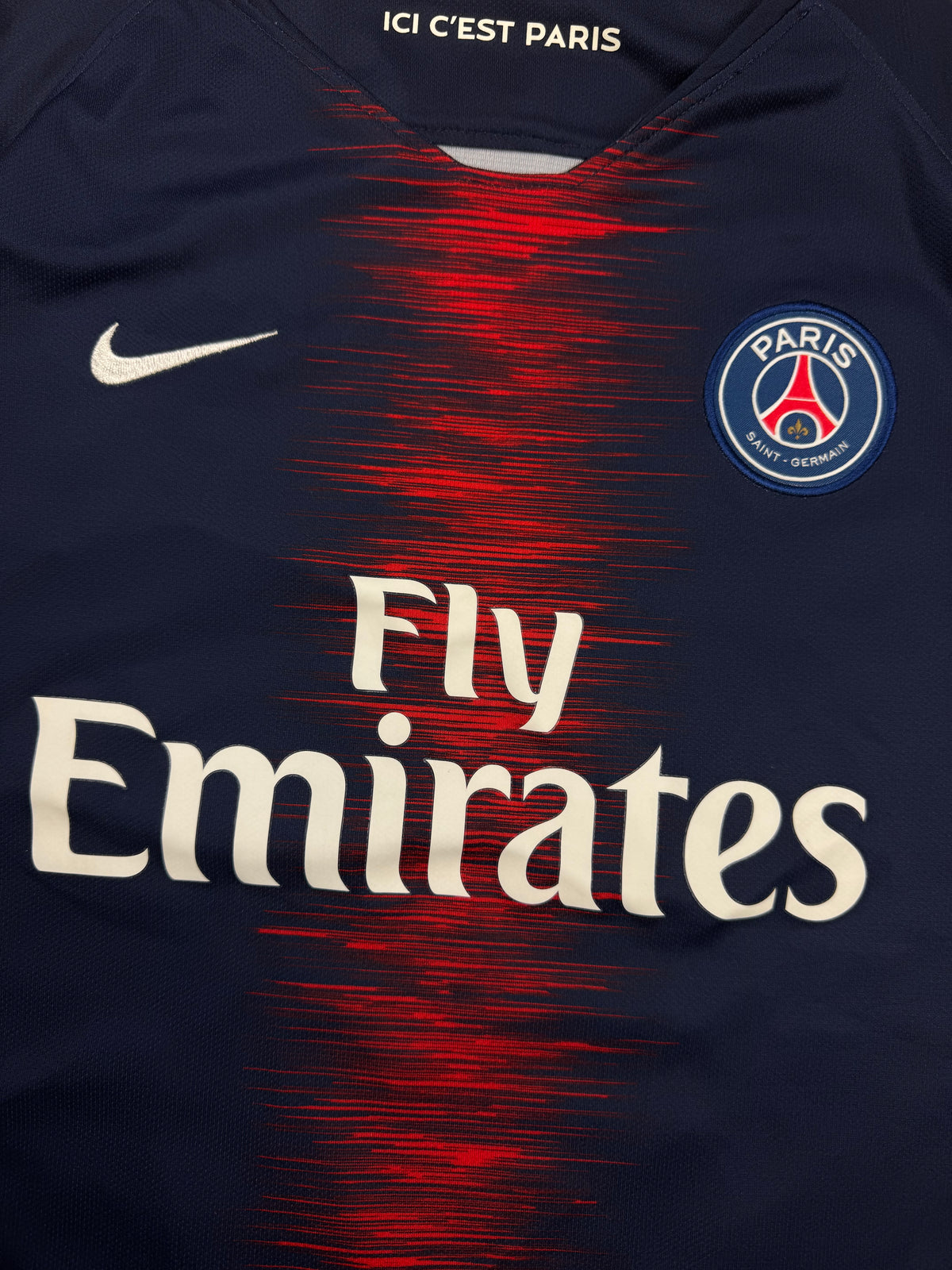 vintage Nike PSG Paris Saint Germain NEYMAR10 home jersey {S}