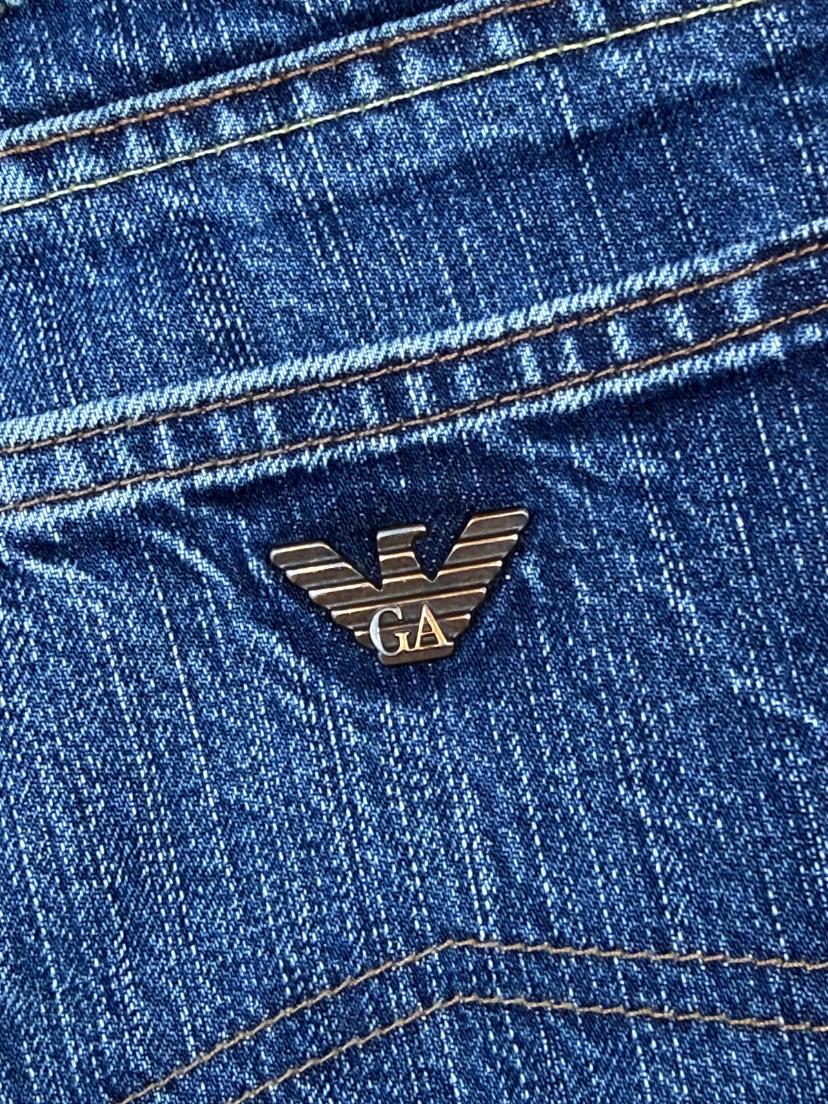 vintage Armani jeans {S}